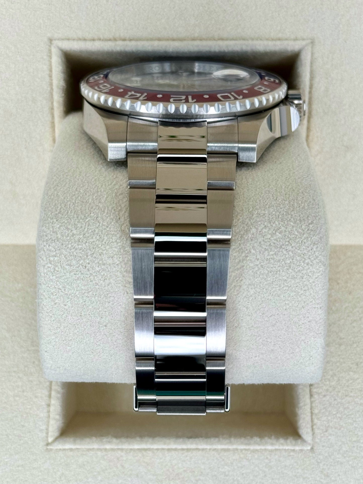 NEW 2024 Rolex GMT-Master II "Pepsi" 40mm 126719BLRO White Gold Blue Dial - MyWatchLLC