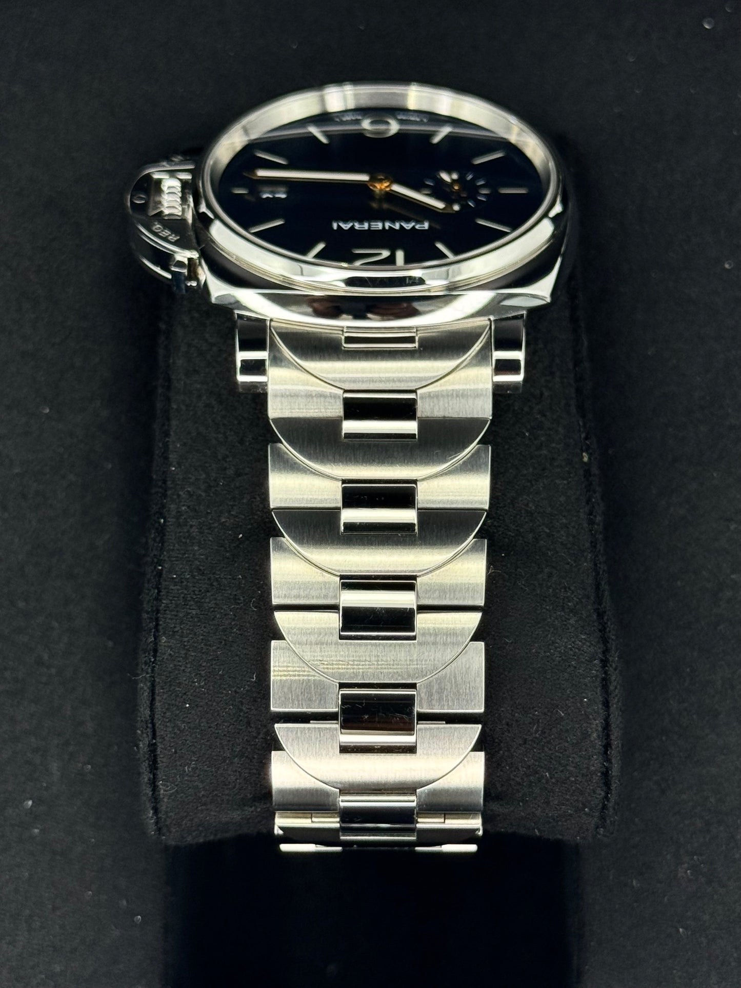 2023 Panerai Luminor Due 42mm PAM01124 Stainless Steel Blue Dial - MyWatchLLC