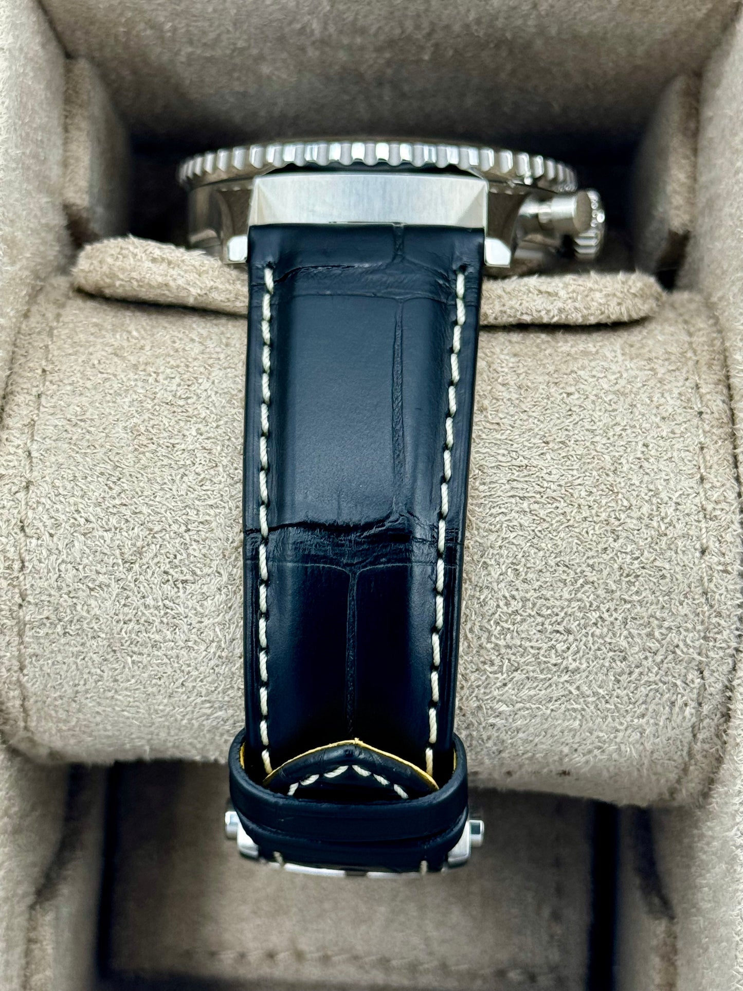 NEW 2024 Breitling Chronograph 42mm AB0139 Stainless Steel Black Dial - MyWatchLLC