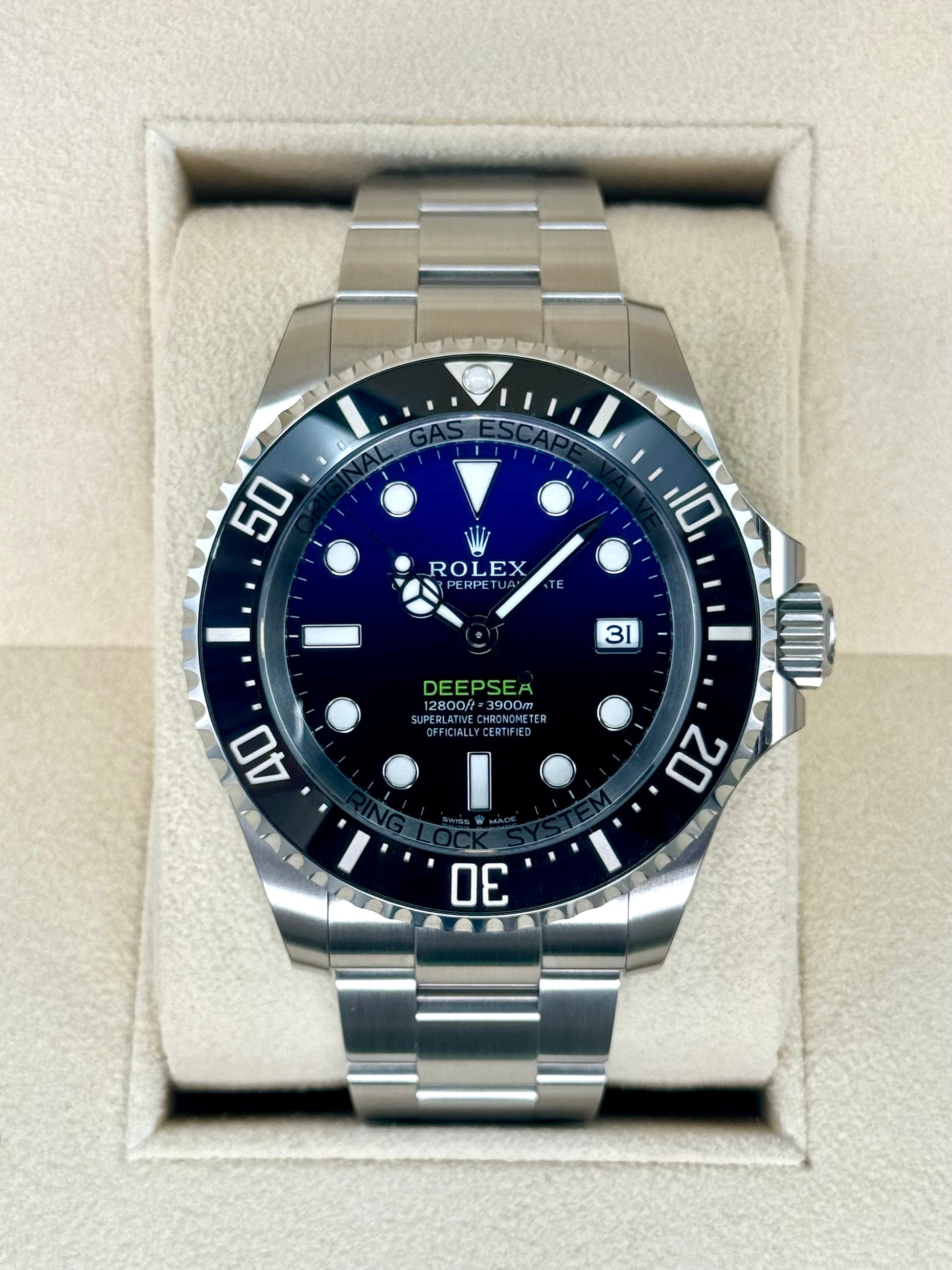 NEW 2024 Rolex Deepsea James Cameron 44mm 136660 Blue Dial - MyWatchLLC