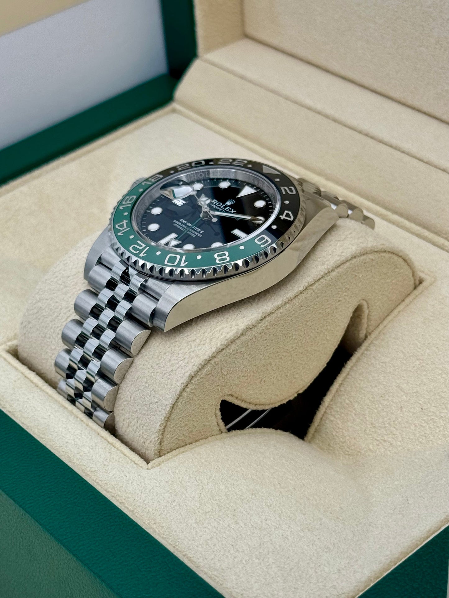 NEW 2024 Rolex GMT-Master II "Sprite" 40mm 126720VTNR Jubilee - MyWatchLLC