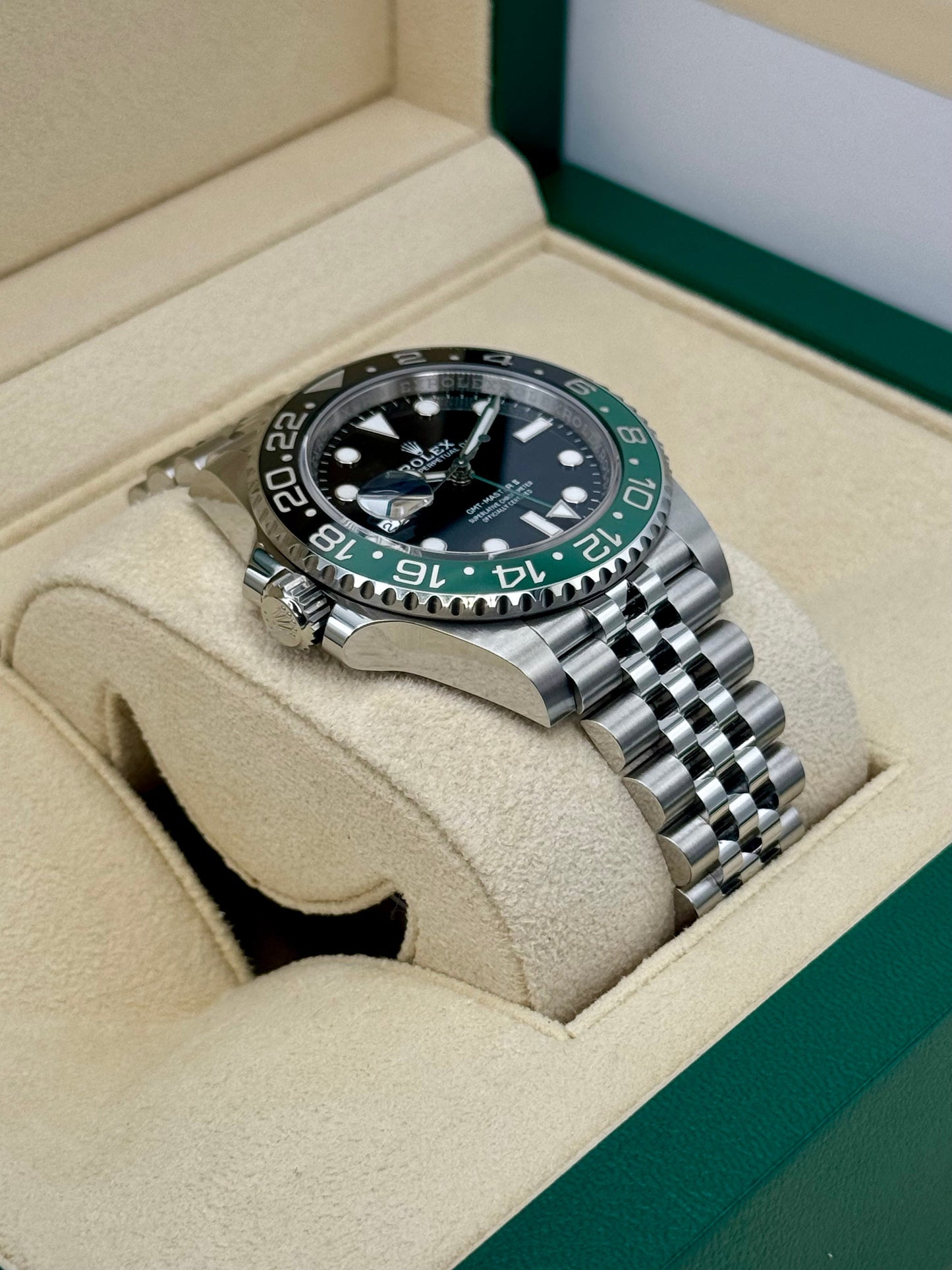 NEW 2024 Rolex GMT-Master II "Sprite" 40mm 126720VTNR Jubilee - MyWatchLLC