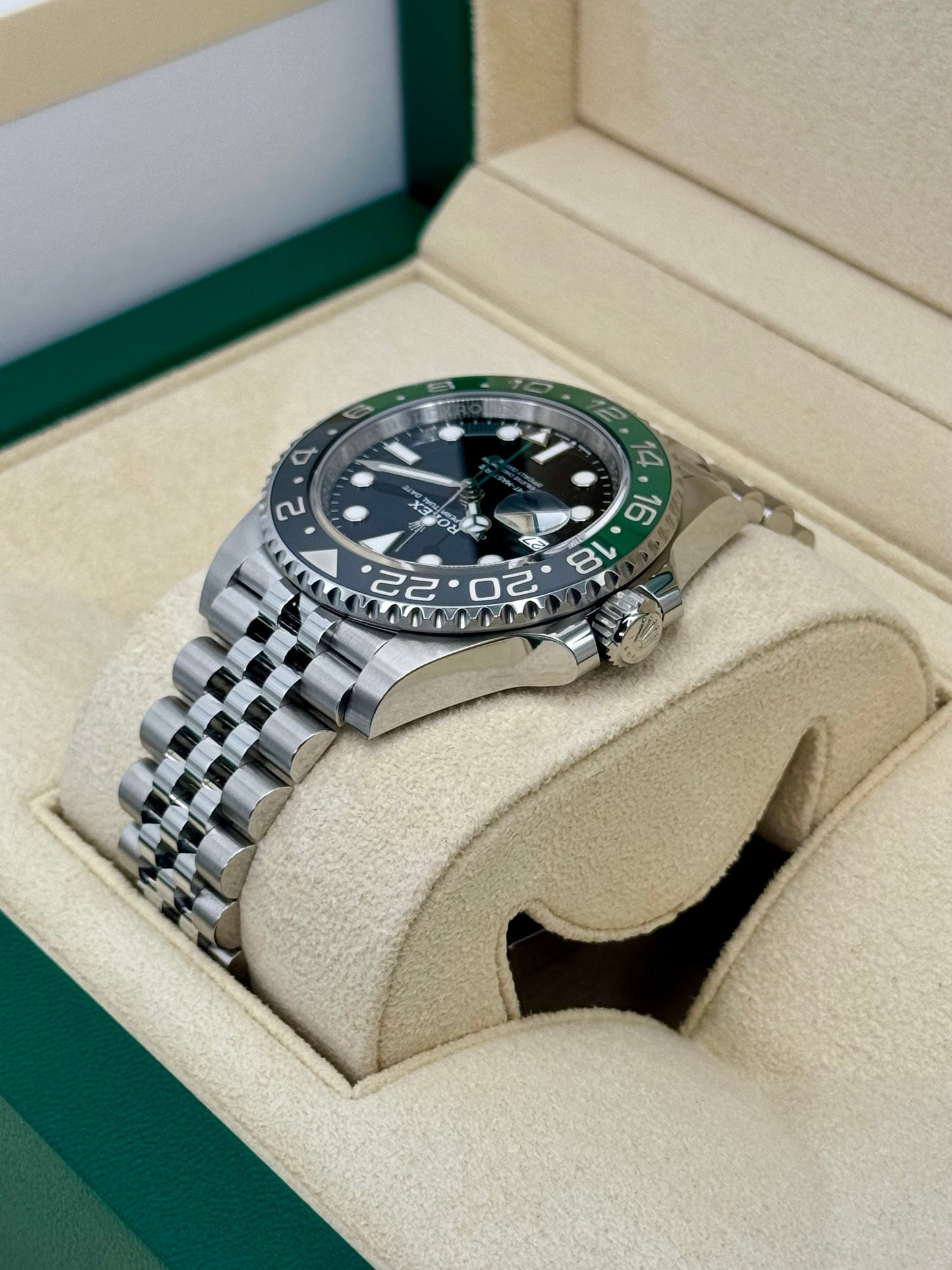 NEW 2024 Rolex GMT-Master II "Sprite" 40mm 126720VTNR Jubilee - MyWatchLLC
