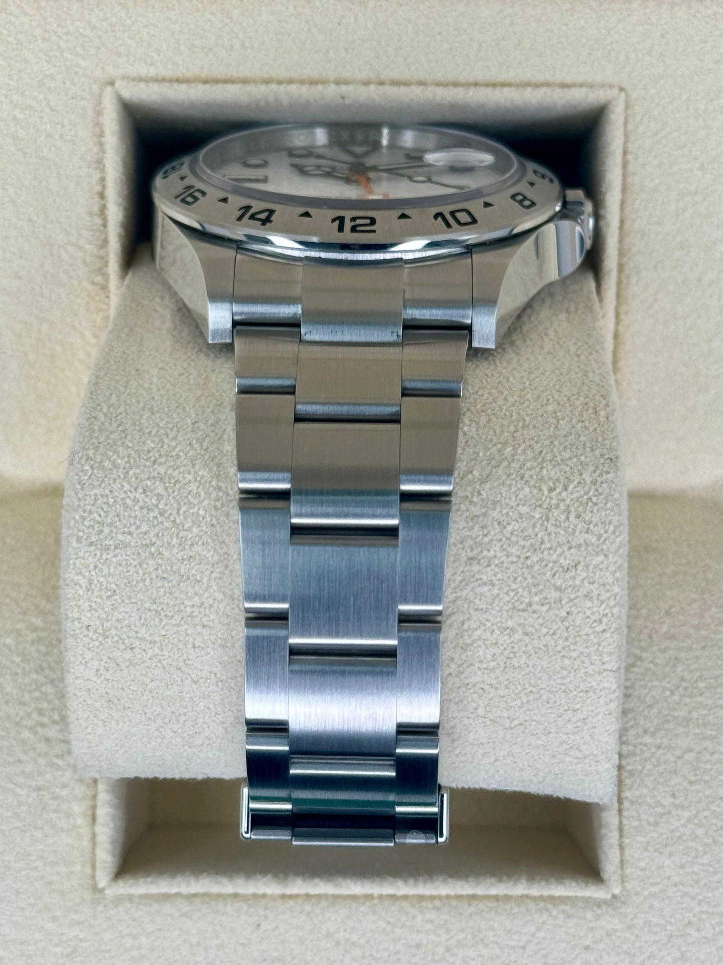 2024 Rolex Explorer II 42mm 226570 Stainless Steel Polar White Dial - MyWatchLLC