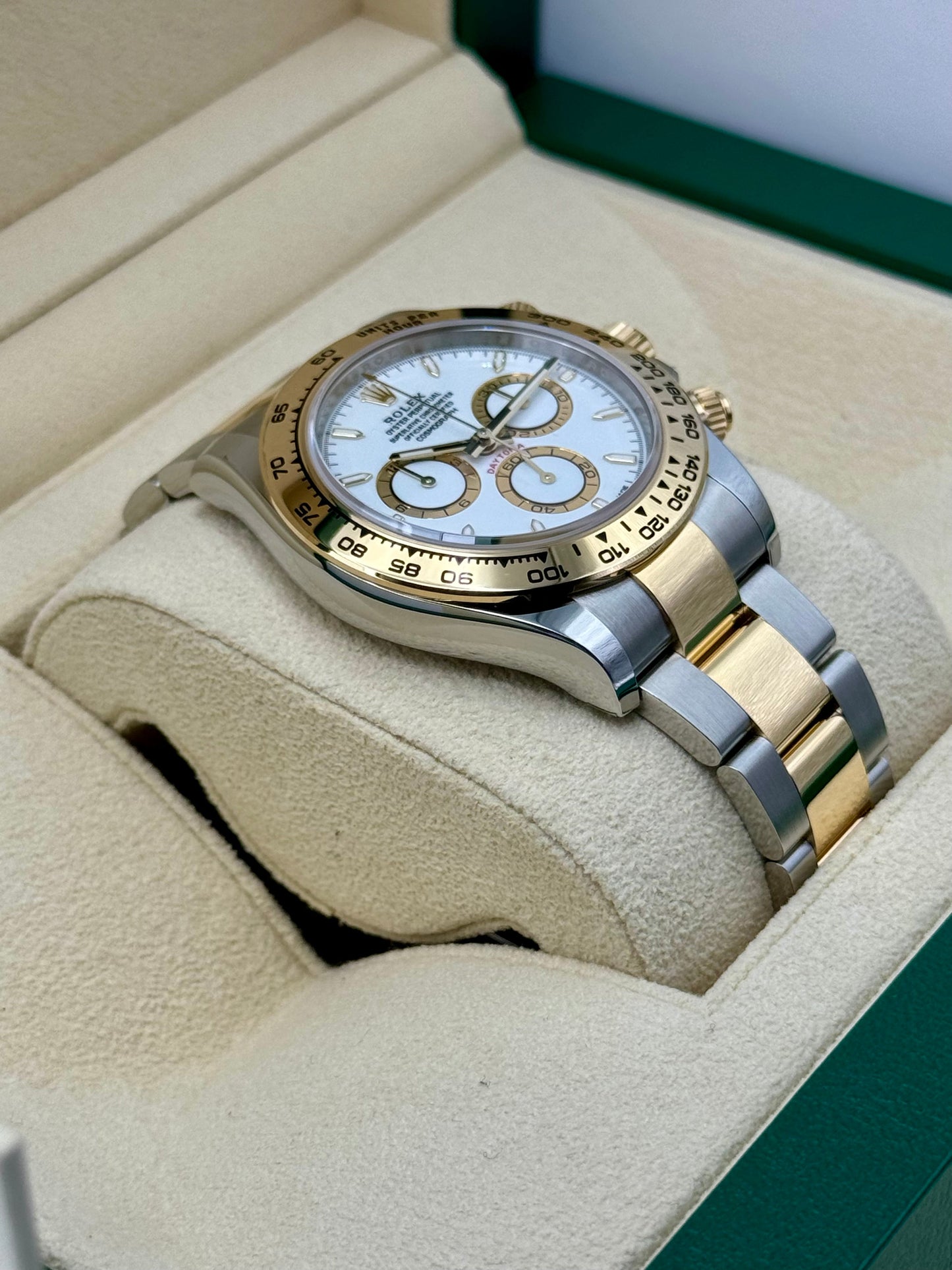NEW 2024 Rolex Daytona 40mm 126503 Two-Tone White Dial - MyWatchLLC