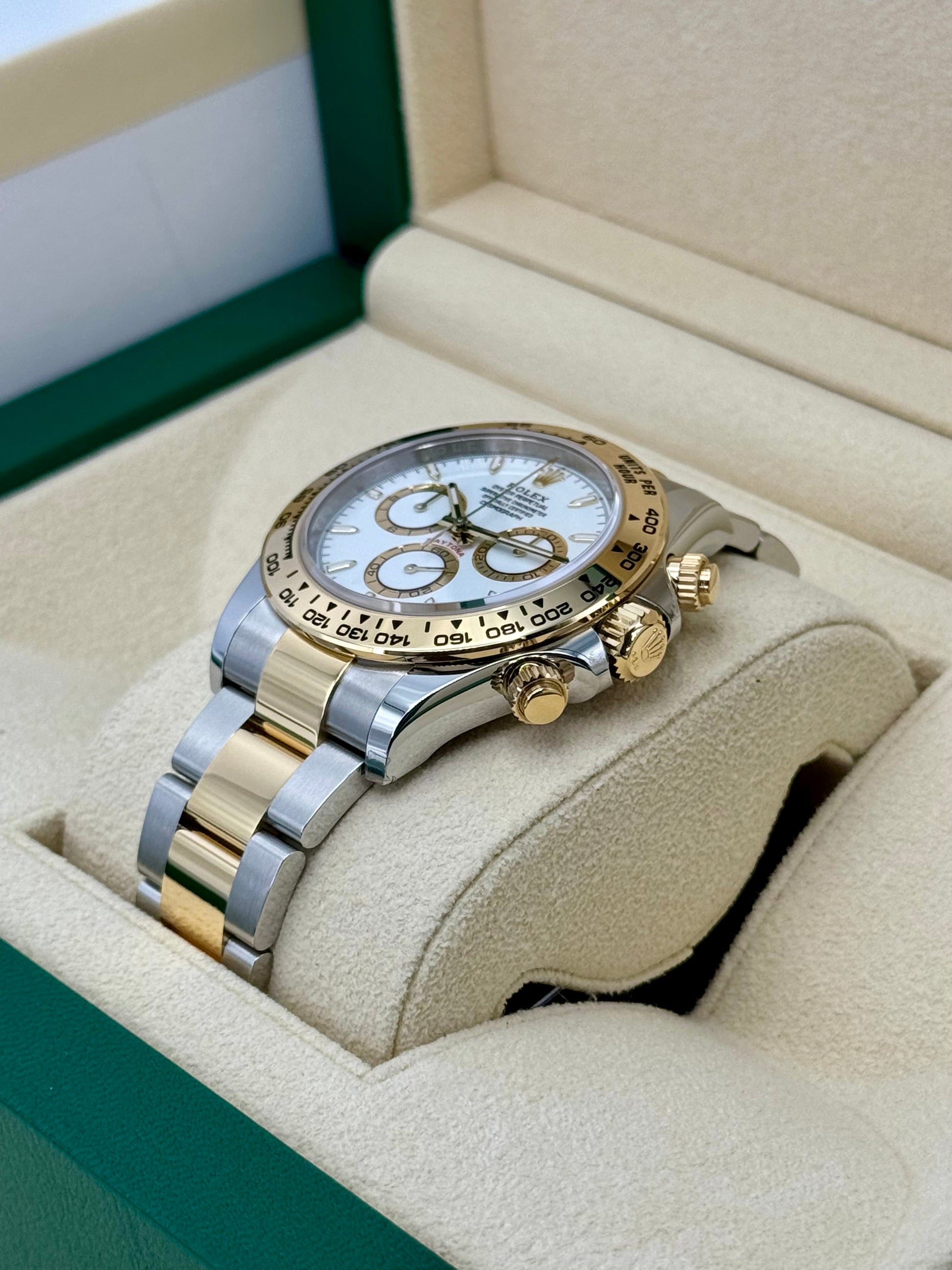 NEW 2024 Rolex Daytona 40mm 126503 Two-Tone White Dial - MyWatchLLC