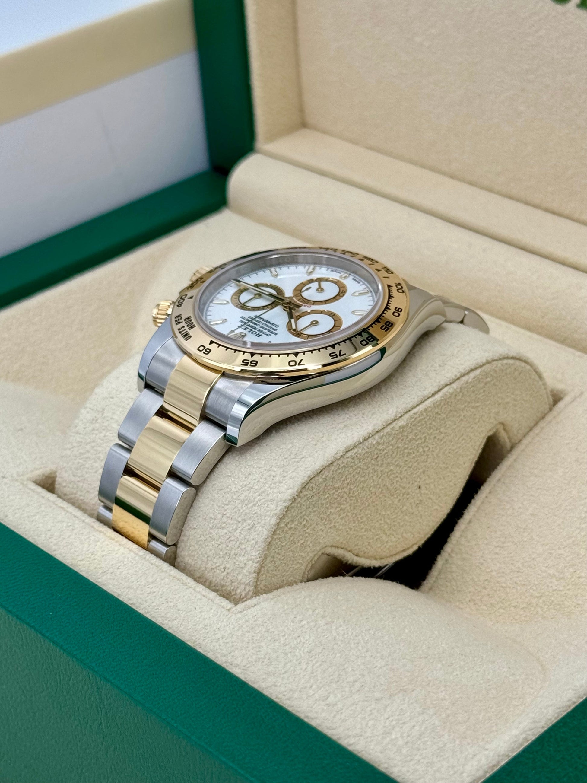 NEW 2024 Rolex Daytona 40mm 126503 Two-Tone White Dial - MyWatchLLC