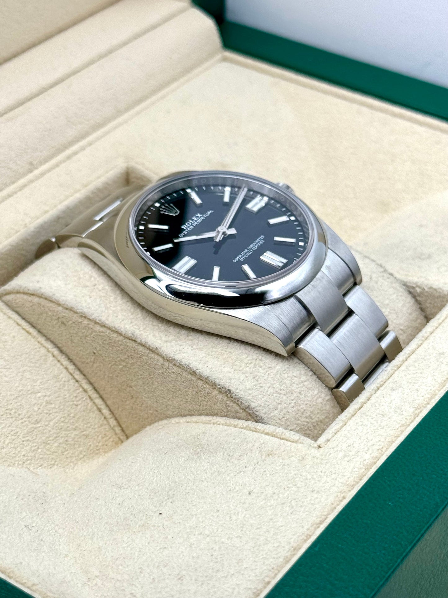 2023 Rolex Oyster Perpetual 41mm 124300 Black Dial - MyWatchLLC