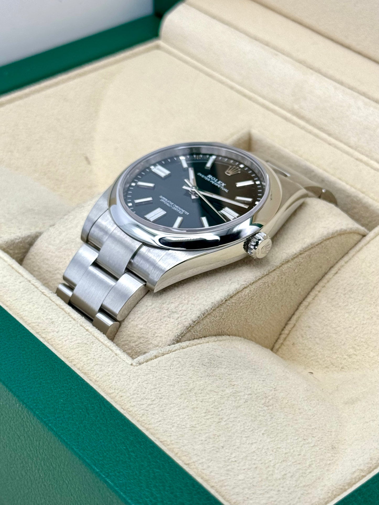 2023 Rolex Oyster Perpetual 41mm 124300 Black Dial - MyWatchLLC