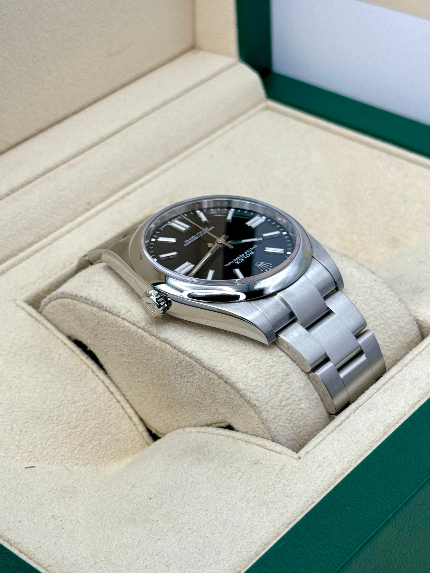 2023 Rolex Oyster Perpetual 41mm 124300 Black Dial - MyWatchLLC