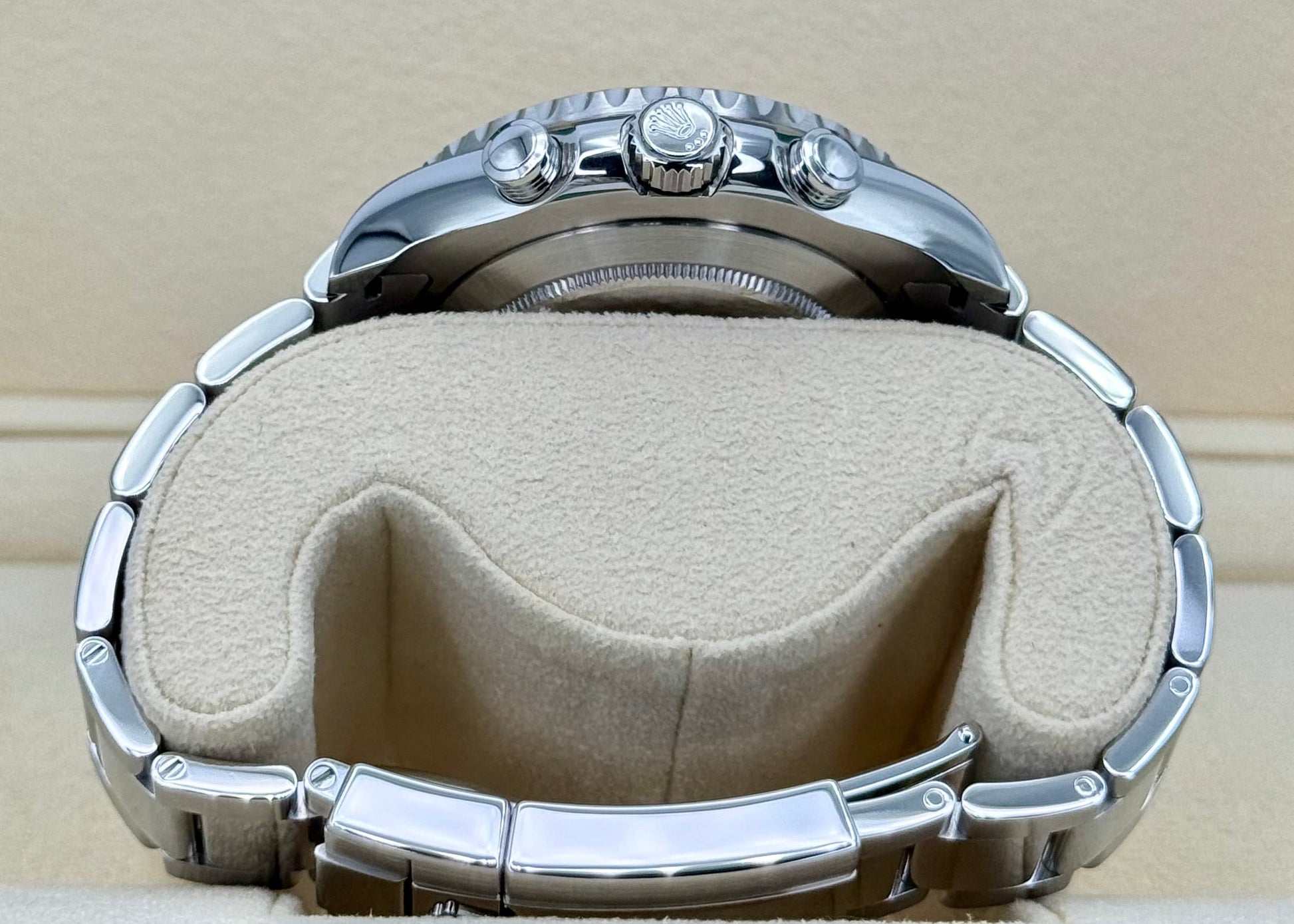 2019 Rolex Yacht-Master II 44mm 116680 Stainless Steel White Dial - MyWatchLLC