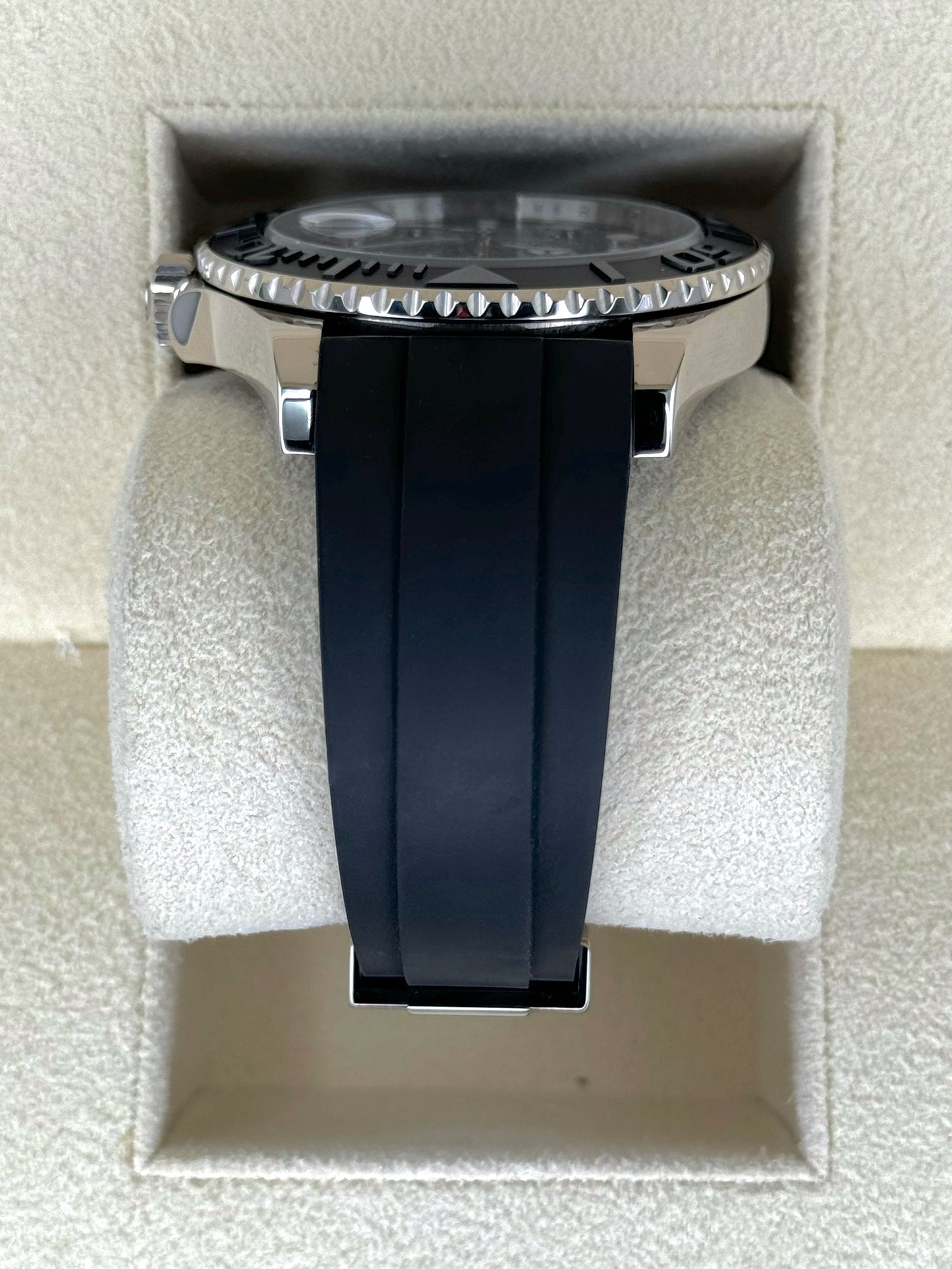 2023 Rolex Yacht-Master 42mm 226659 White Gold Oysterflex Black Dial - MyWatchLLC