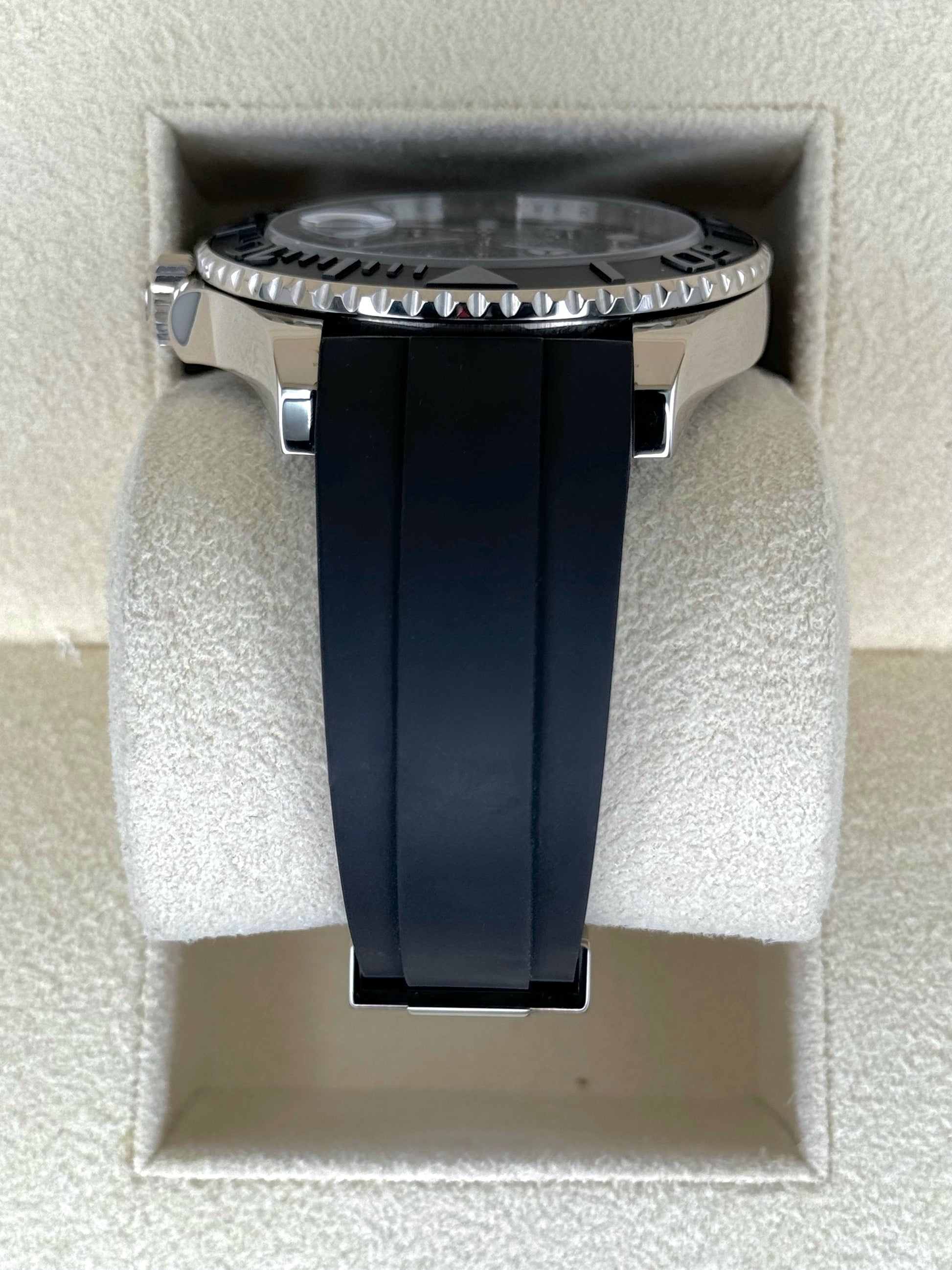 2023 Rolex Yacht-Master 42mm 226659 White Gold Oysterflex Black Dial - MyWatchLLC