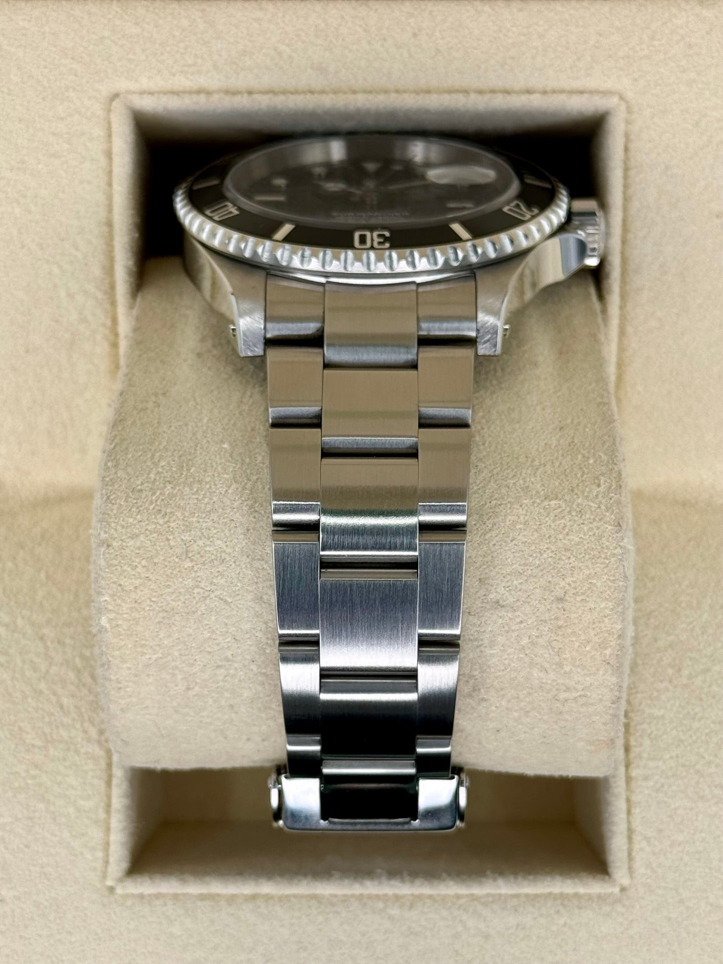 2002 Rolex Submariner Date 40mm 16610 Stainless Steel Black Dial - MyWatchLLC