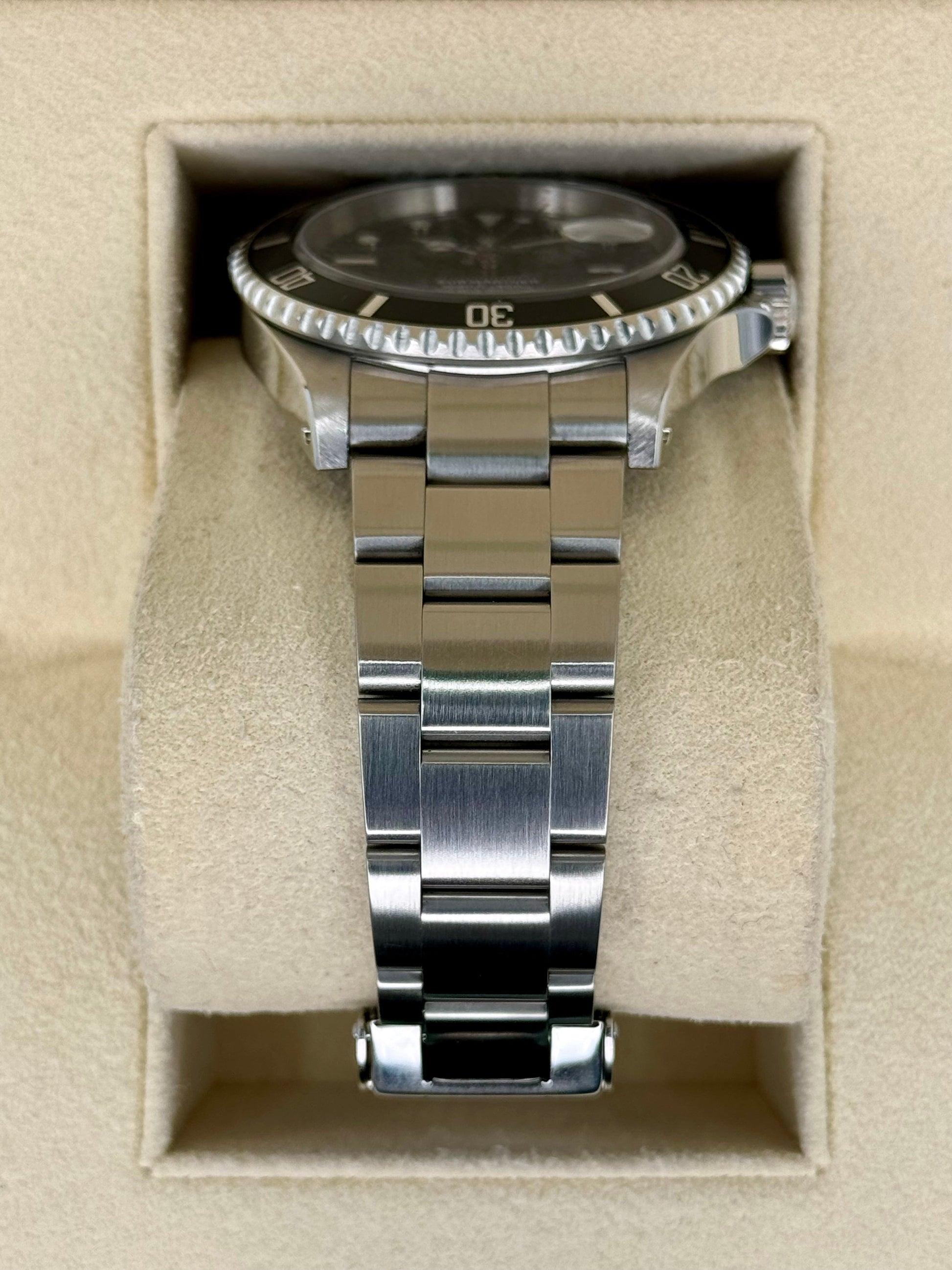 2002 Rolex Submariner Date 40mm 16610 Stainless Steel Black Dial - MyWatchLLC