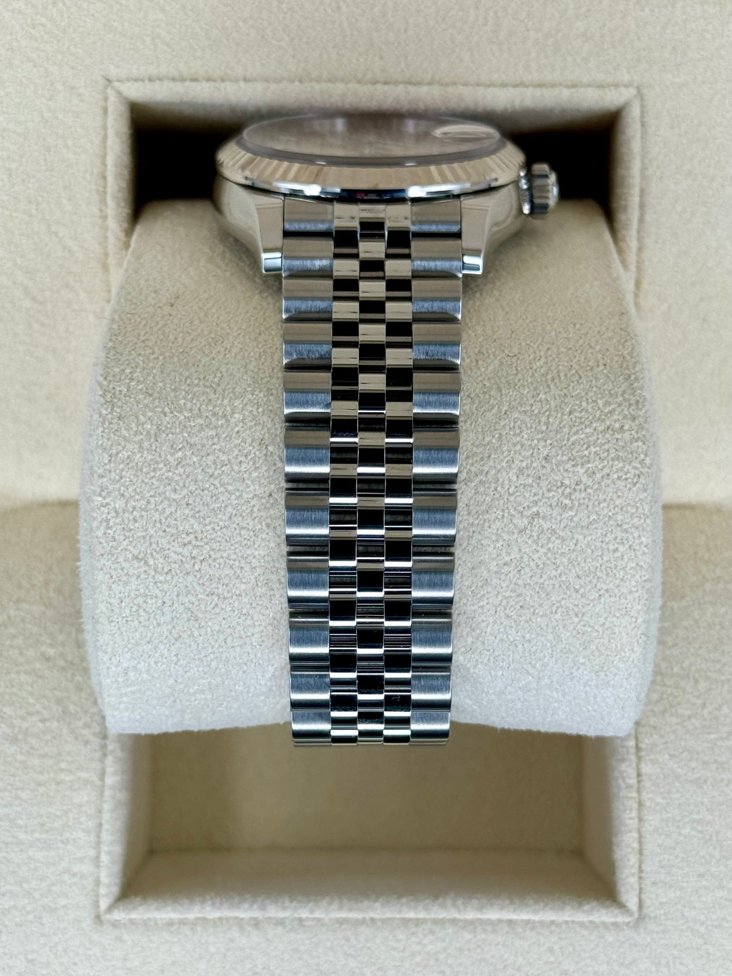 NEW 2024 Rolex Datejust 31mm 278274 Stainless Steel Jubilee Pink Dial - MyWatchLLC