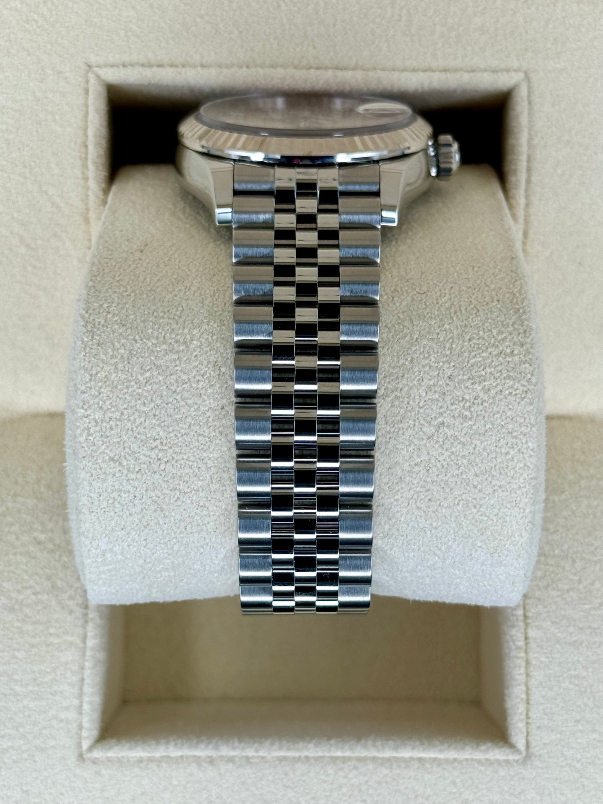 NEW 2024 Rolex Datejust 31mm 278274 Stainless Steel Jubilee Pink Dial - MyWatchLLC