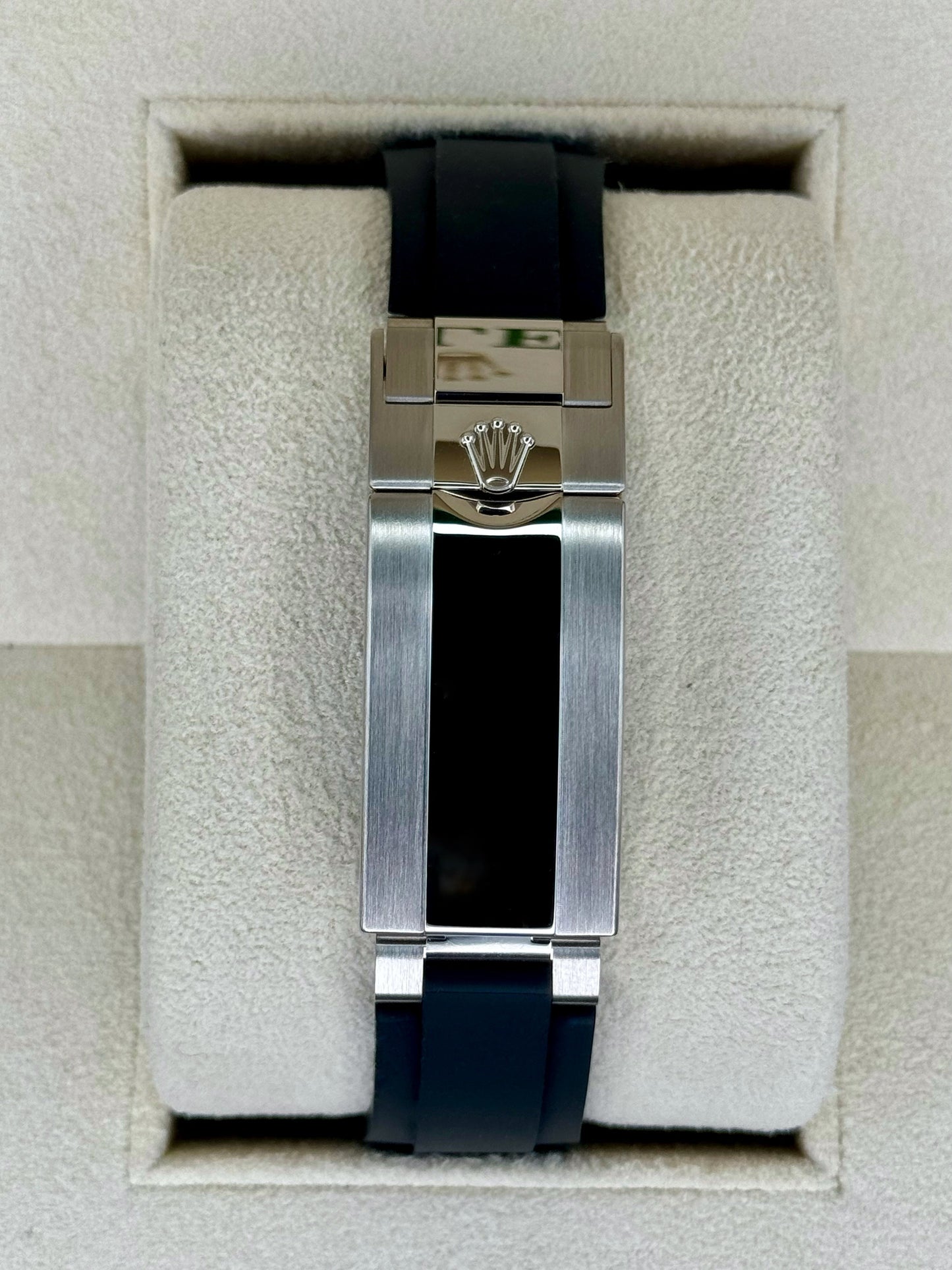 NEW 2024 Rolex Yacht-Master 42mm 226659 White Gold Oysterflex Black Dial - MyWatchLLC