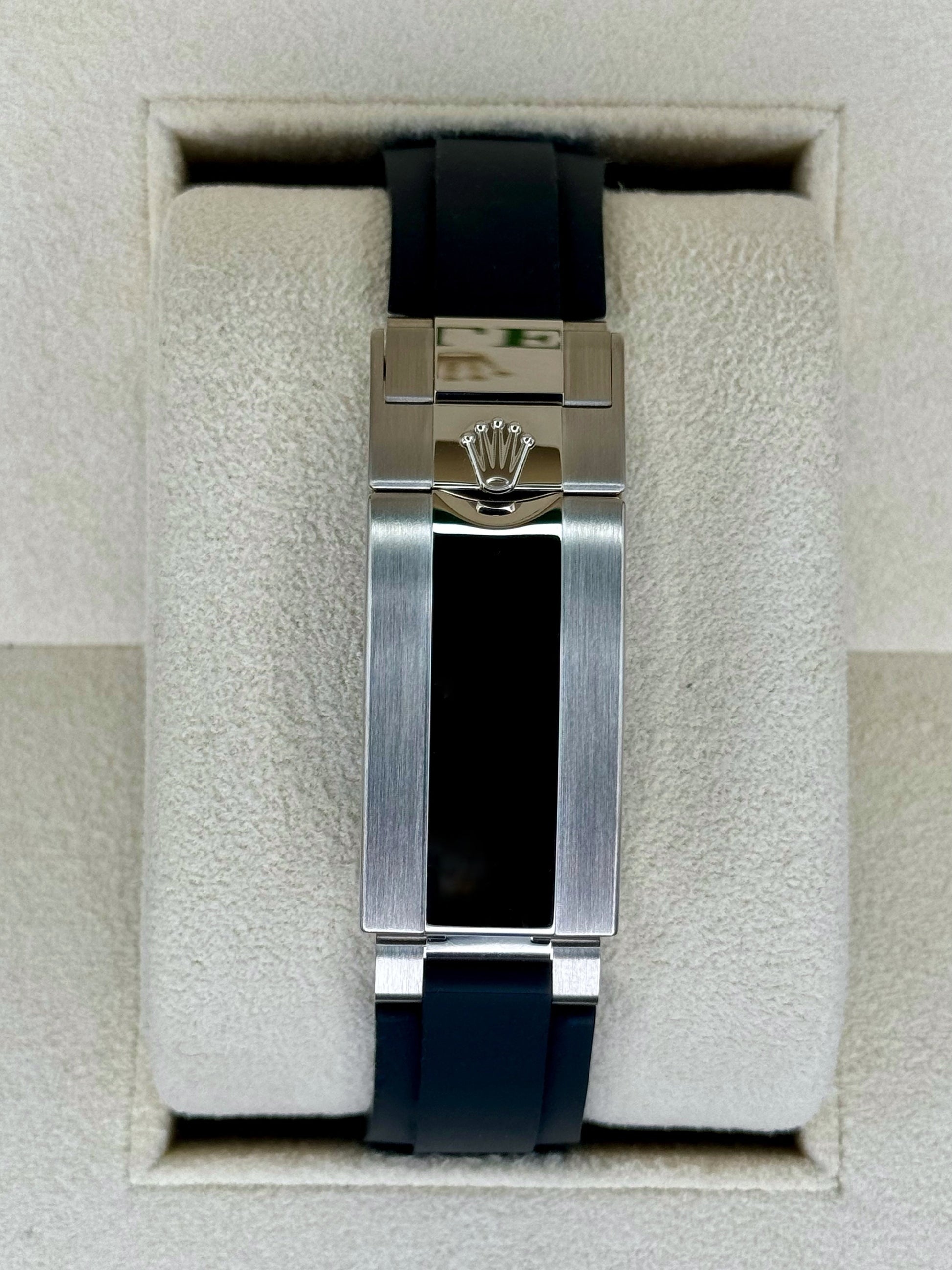 NEW 2024 Rolex Yacht-Master 42mm 226659 White Gold Oysterflex Black Dial - MyWatchLLC