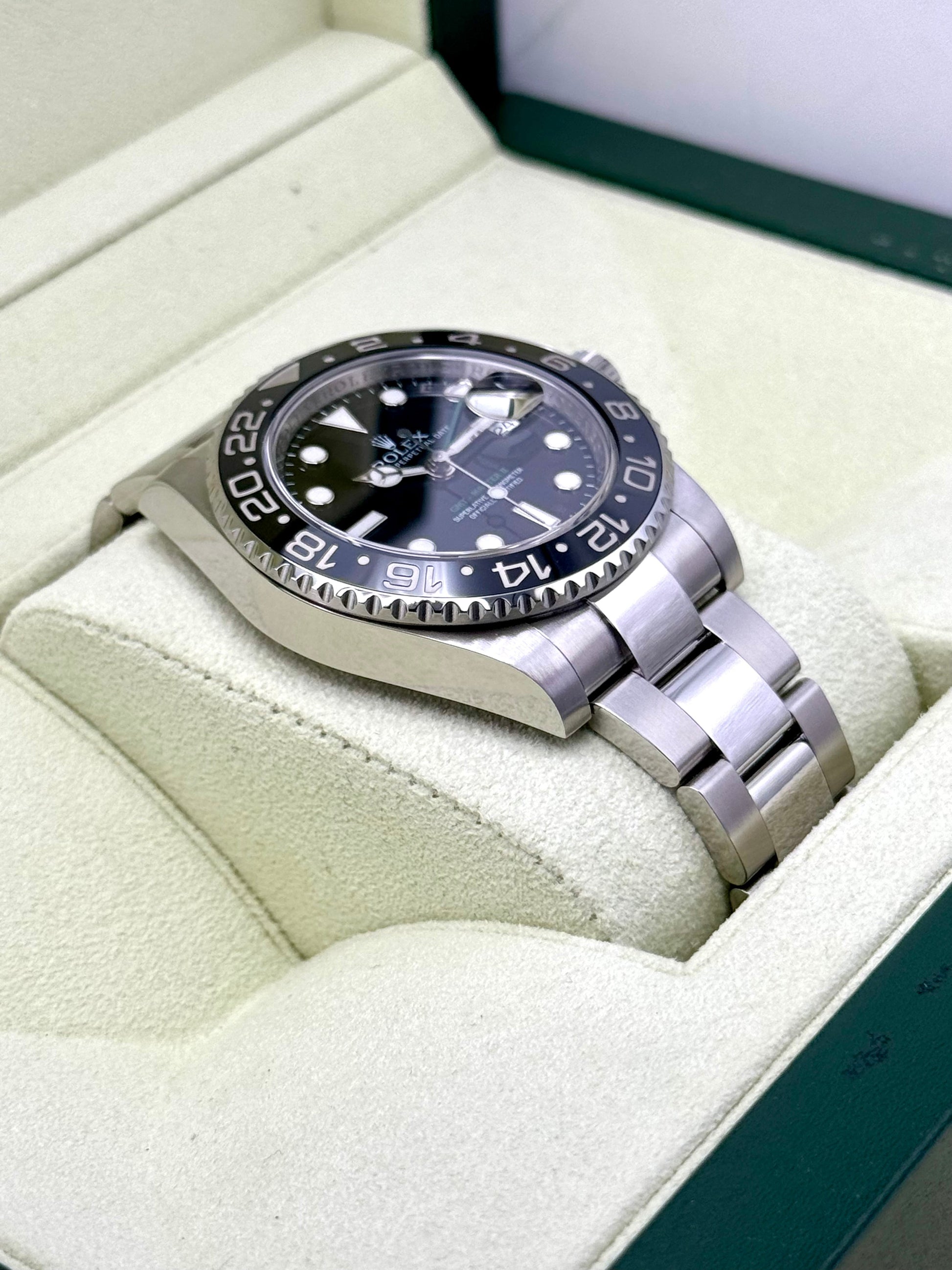 2013 Rolex GMT-Master II 40mm 116710LN Stainless Steel Black Dial - MyWatchLLC