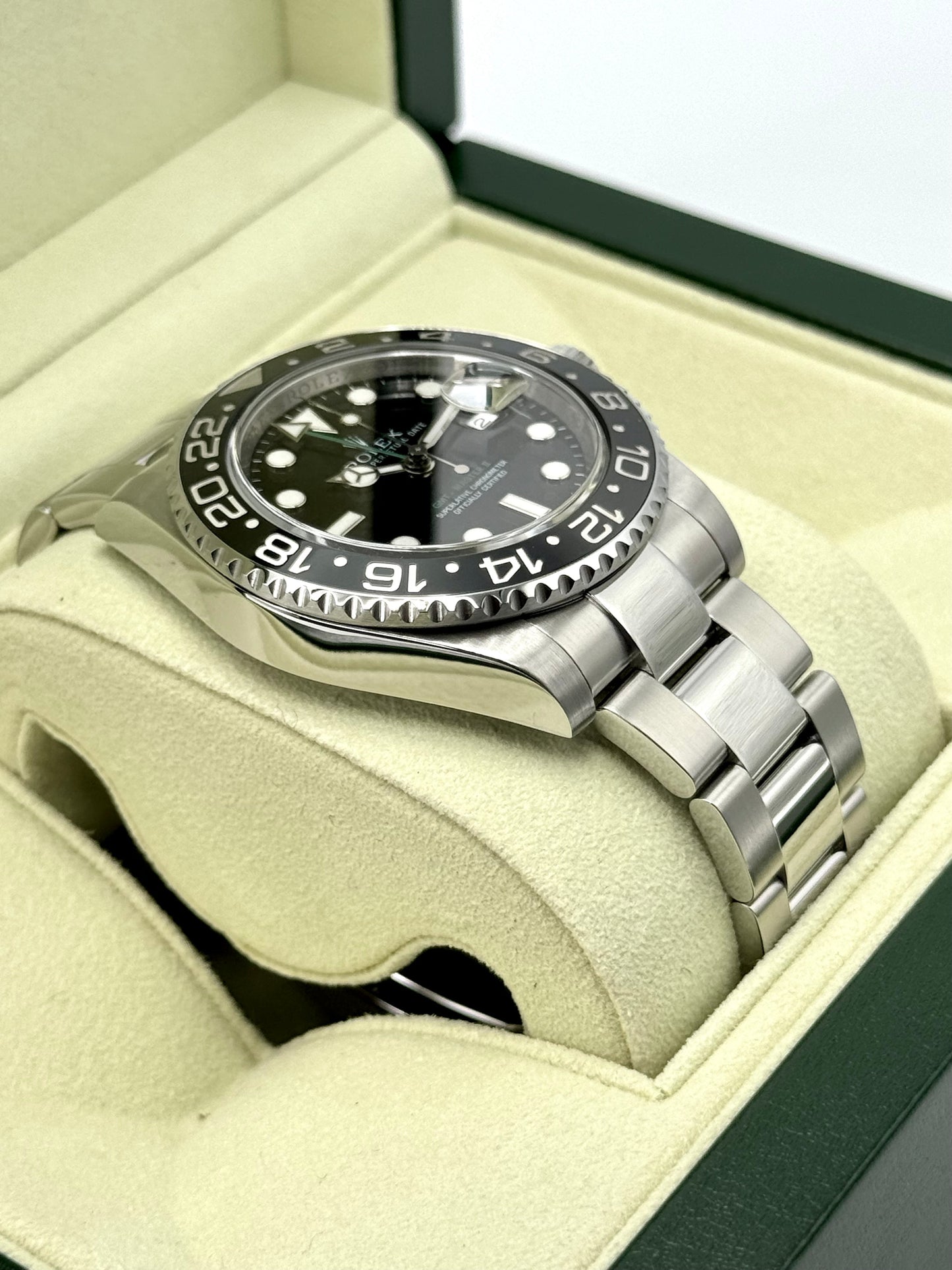 2010 Rolex GMT-Master II 40mm 116710LN Stainless Steel Black Dial - MyWatchLLC
