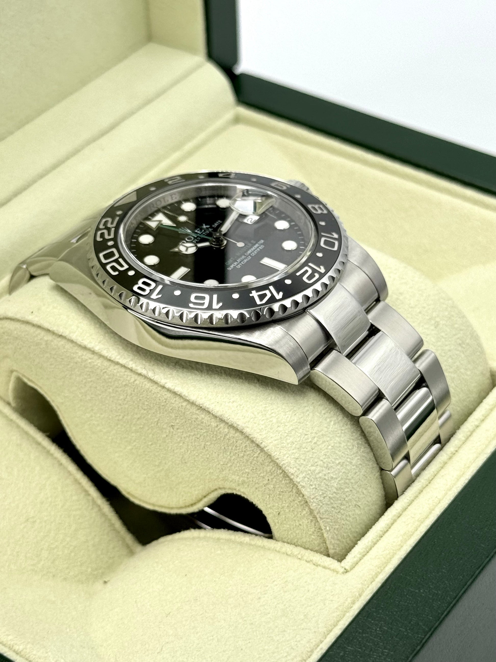 2010 Rolex GMT-Master II 40mm 116710LN Stainless Steel Black Dial - MyWatchLLC