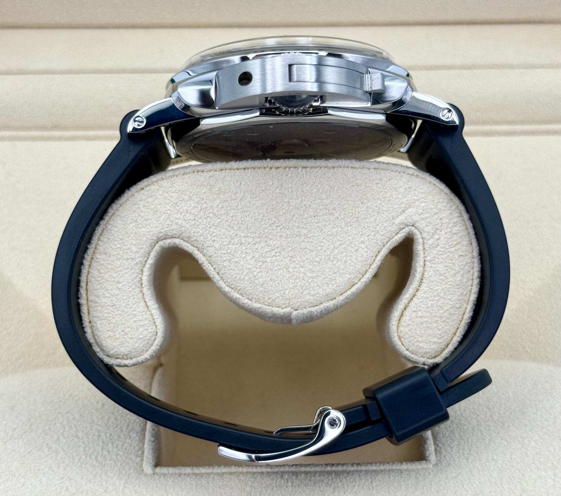 2017 Panerai Marina Militare Luminor 1950 47mm PAM00673 Black Dial - MyWatchLLC