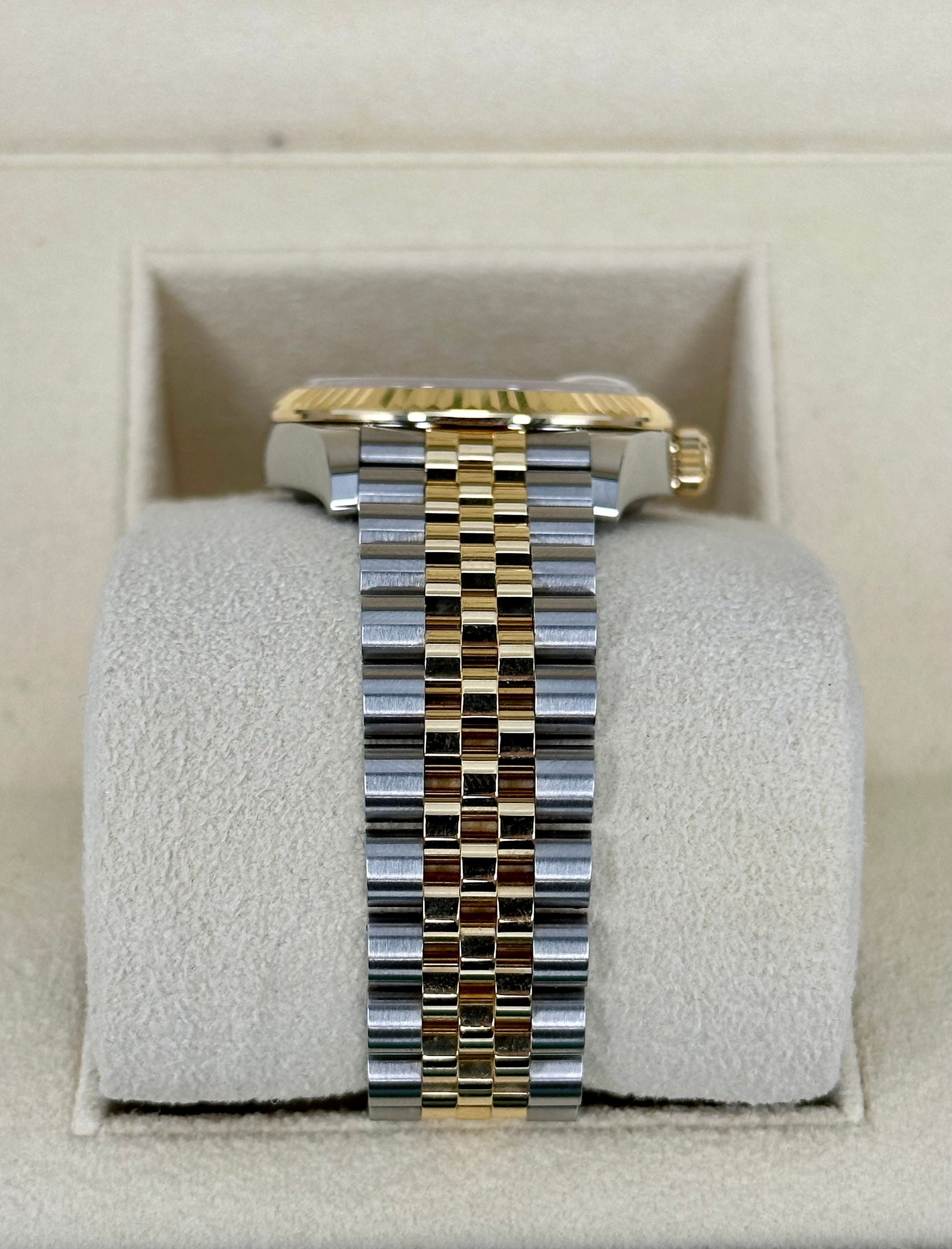 2023 Roles Datejust 31mm Two-Tone Jubilee Mother of Pearl Diamond Dial - MyWatchLLC