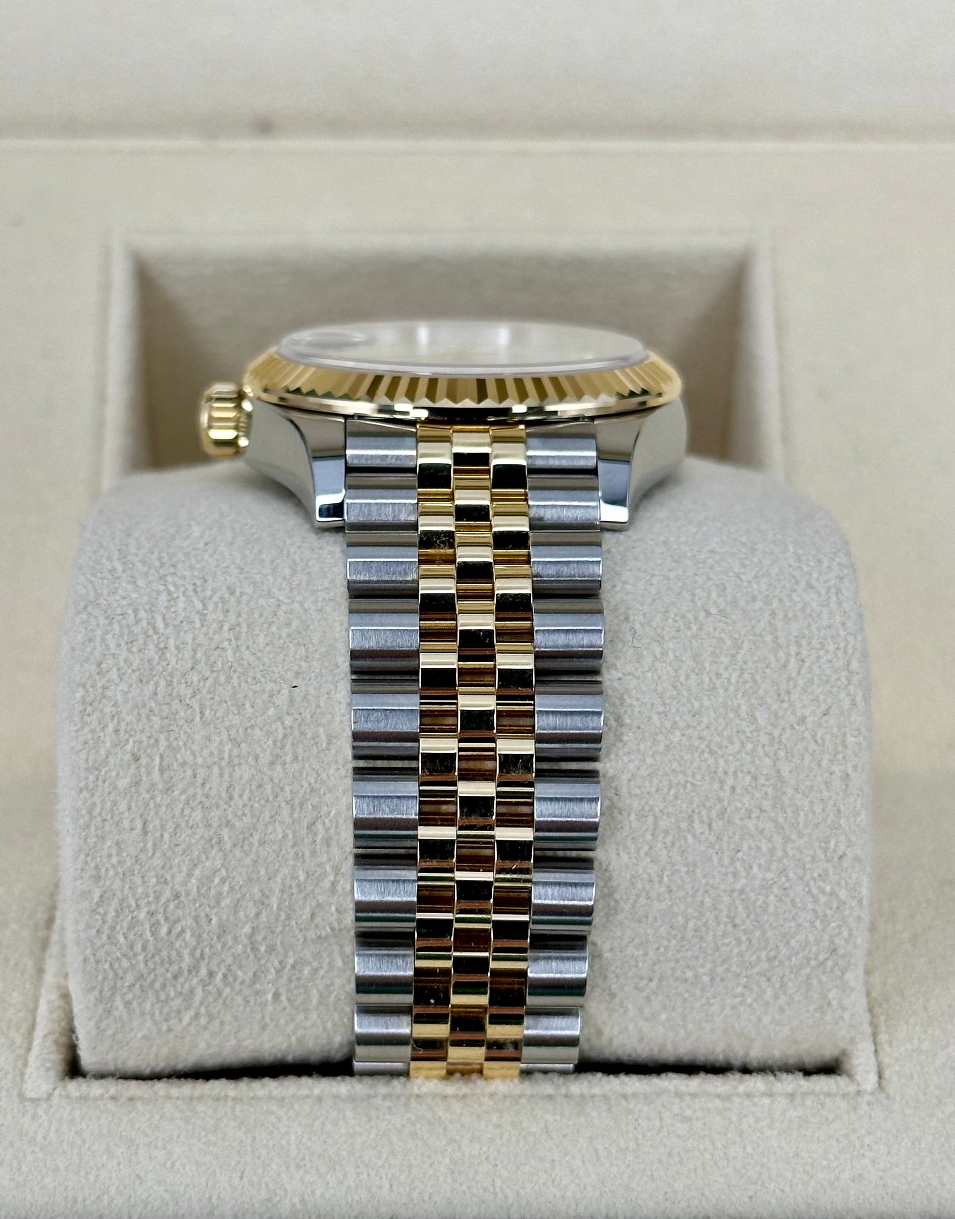 2023 Roles Datejust 31mm Two-Tone Jubilee Mother of Pearl Diamond Dial - MyWatchLLC