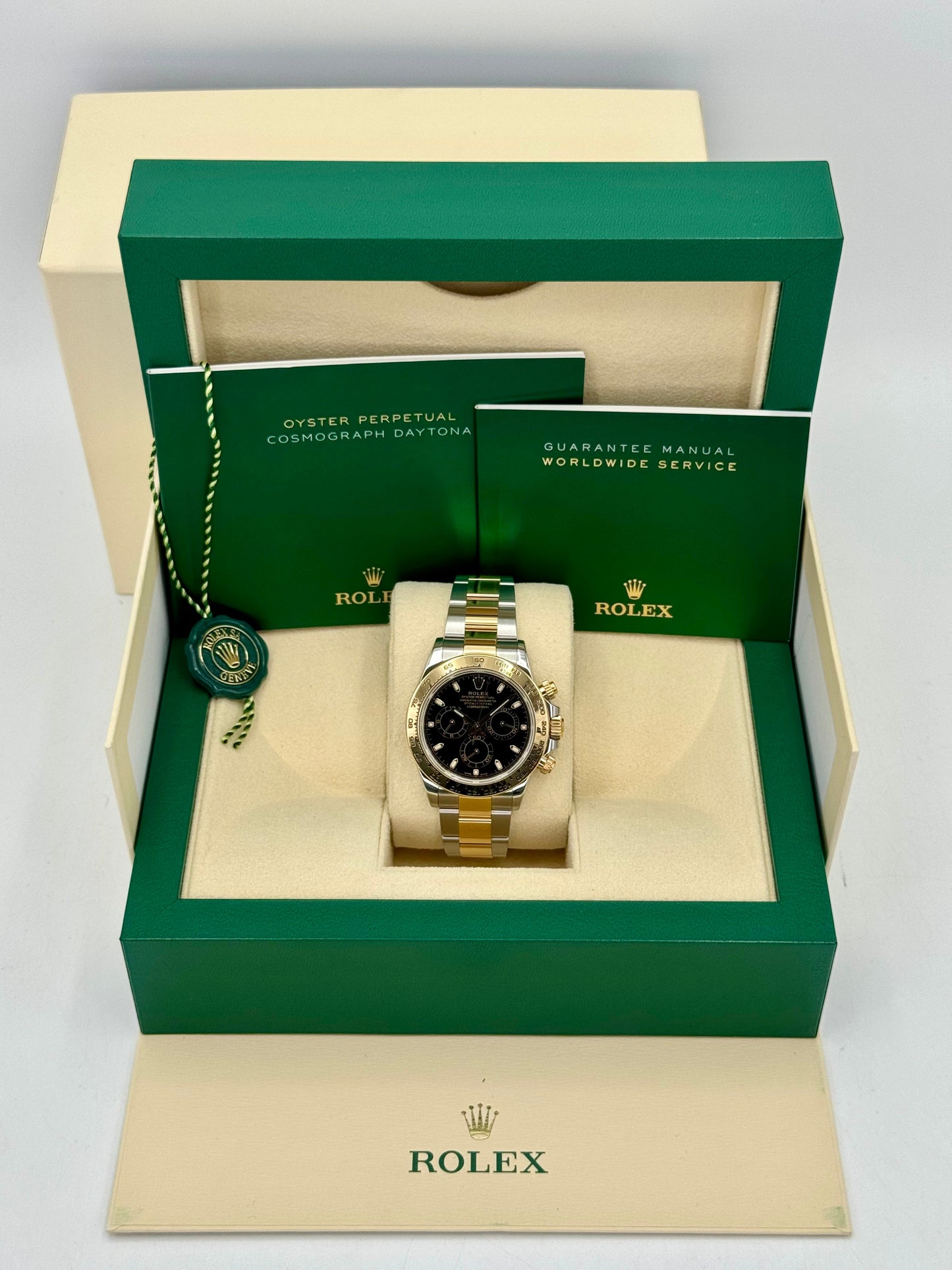 2021 Rolex Daytona 40mm 116503 Two-Tone Black Dial - MyWatchLLC