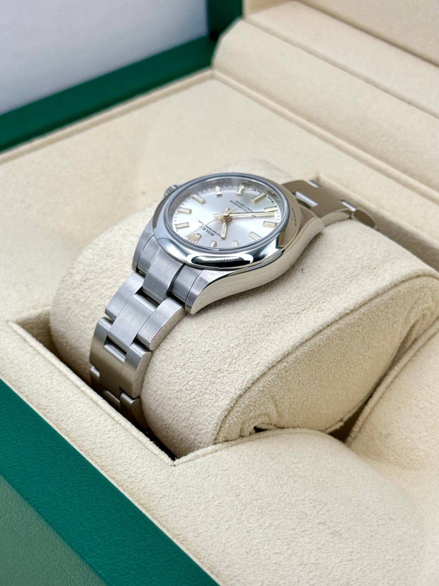 NEW 2024 Rolex Oyster Perpetual 28mm 276200 Silver Dial - MyWatchLLC