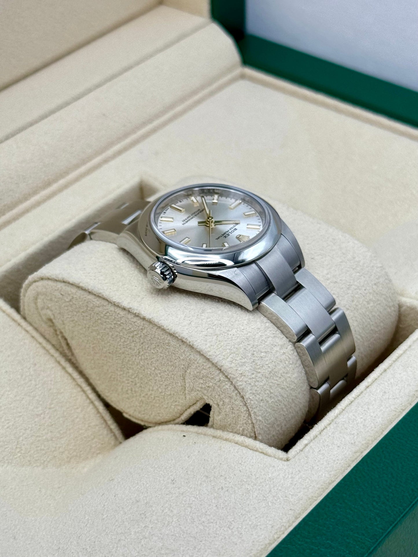 NEW 2024 Rolex Oyster Perpetual 28mm 276200 Silver Dial - MyWatchLLC