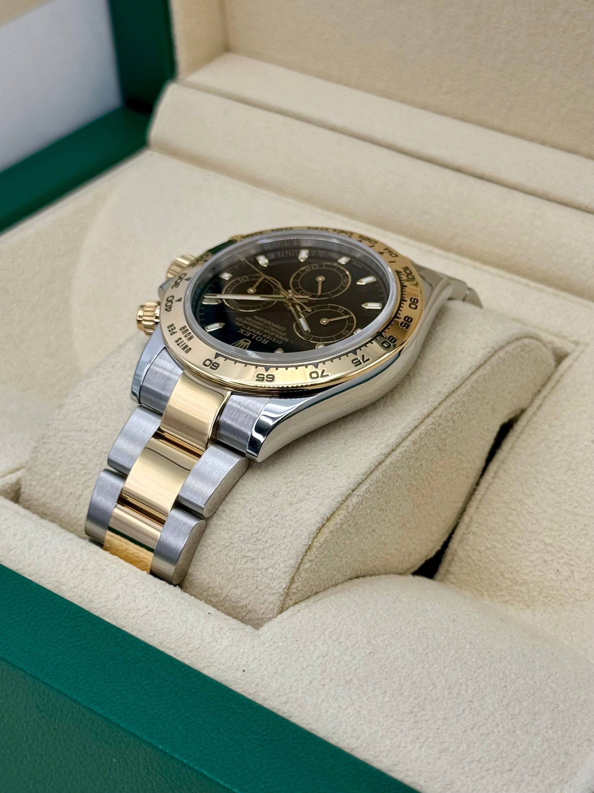 2021 Rolex Daytona 40mm 116503 Two-Tone Black Dial - MyWatchLLC