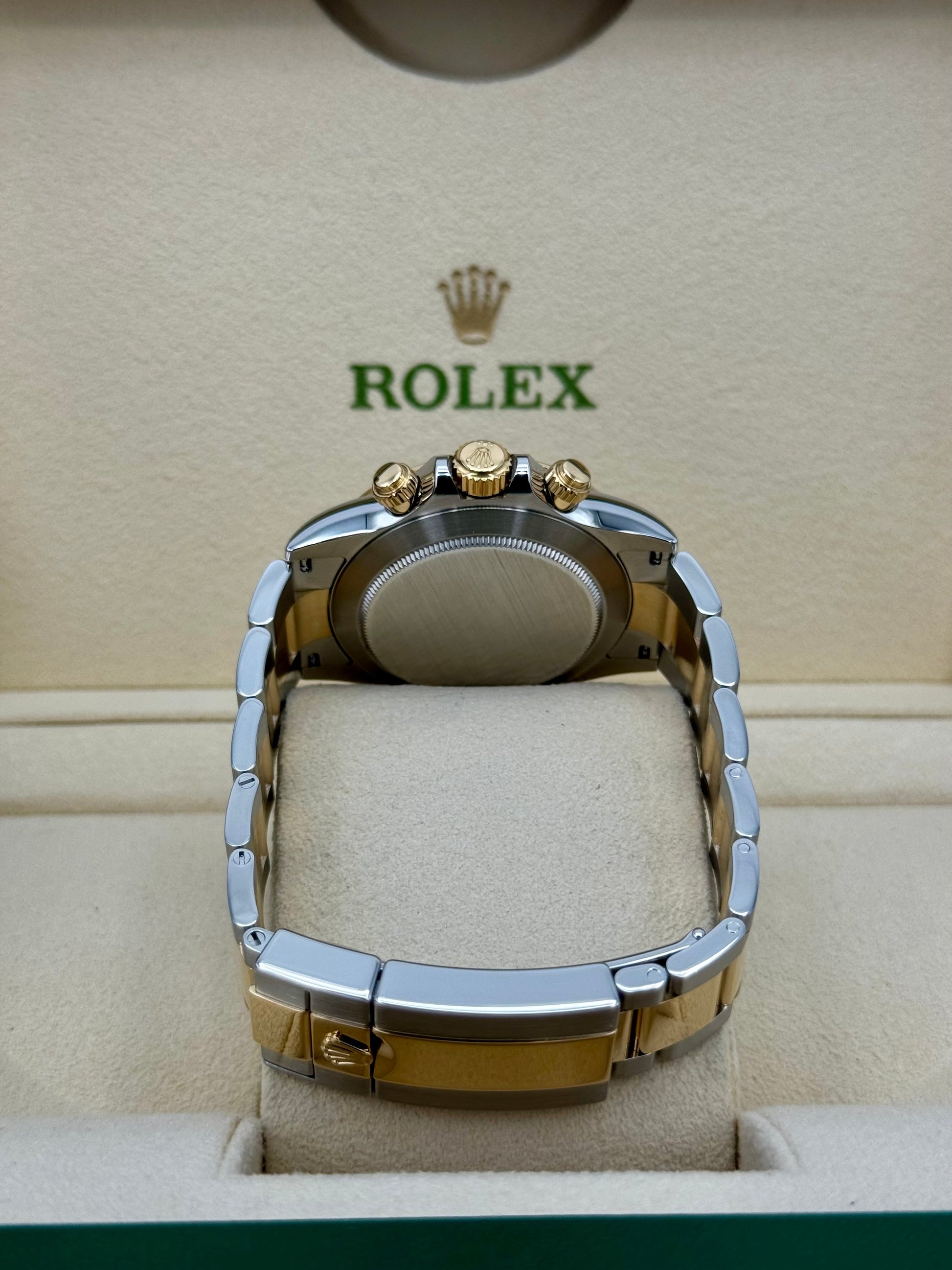 2021 Rolex Daytona 40mm 116503 Two-Tone Black Dial - MyWatchLLC