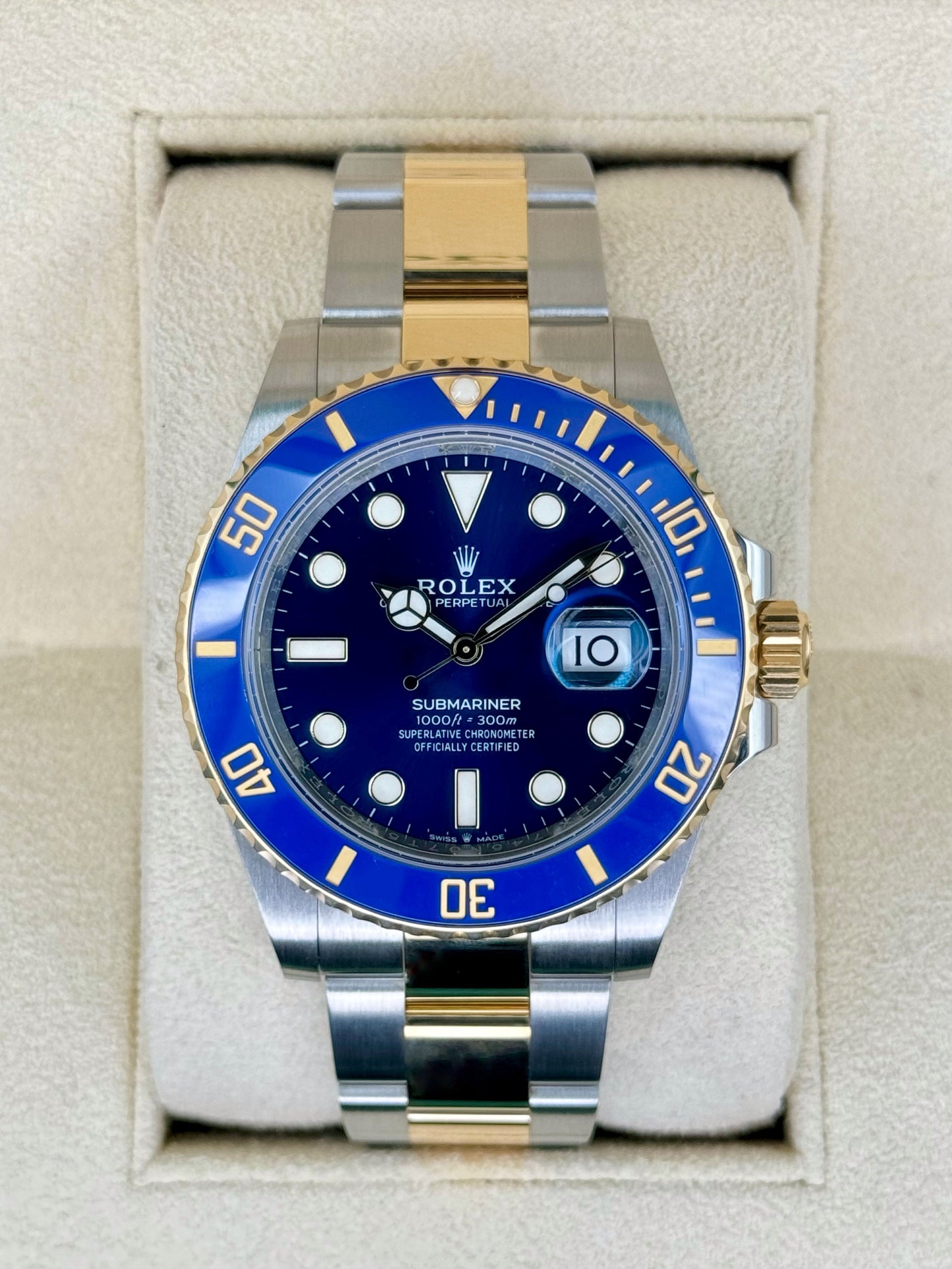 2023 Rolex Submariner "Bluesy" 41mm 126613LB Two-Tone Blue Dial - MyWatchLLC