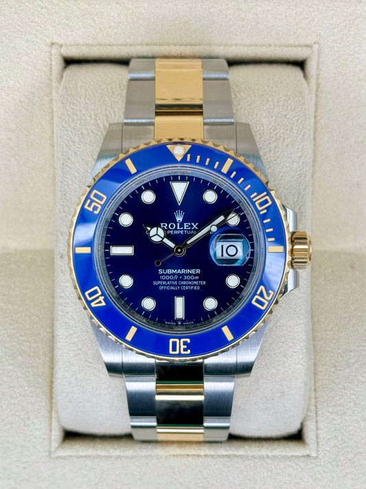 2023 Rolex Submariner "Bluesy" 41mm 126613LB Two-Tone Blue Dial - MyWatchLLC