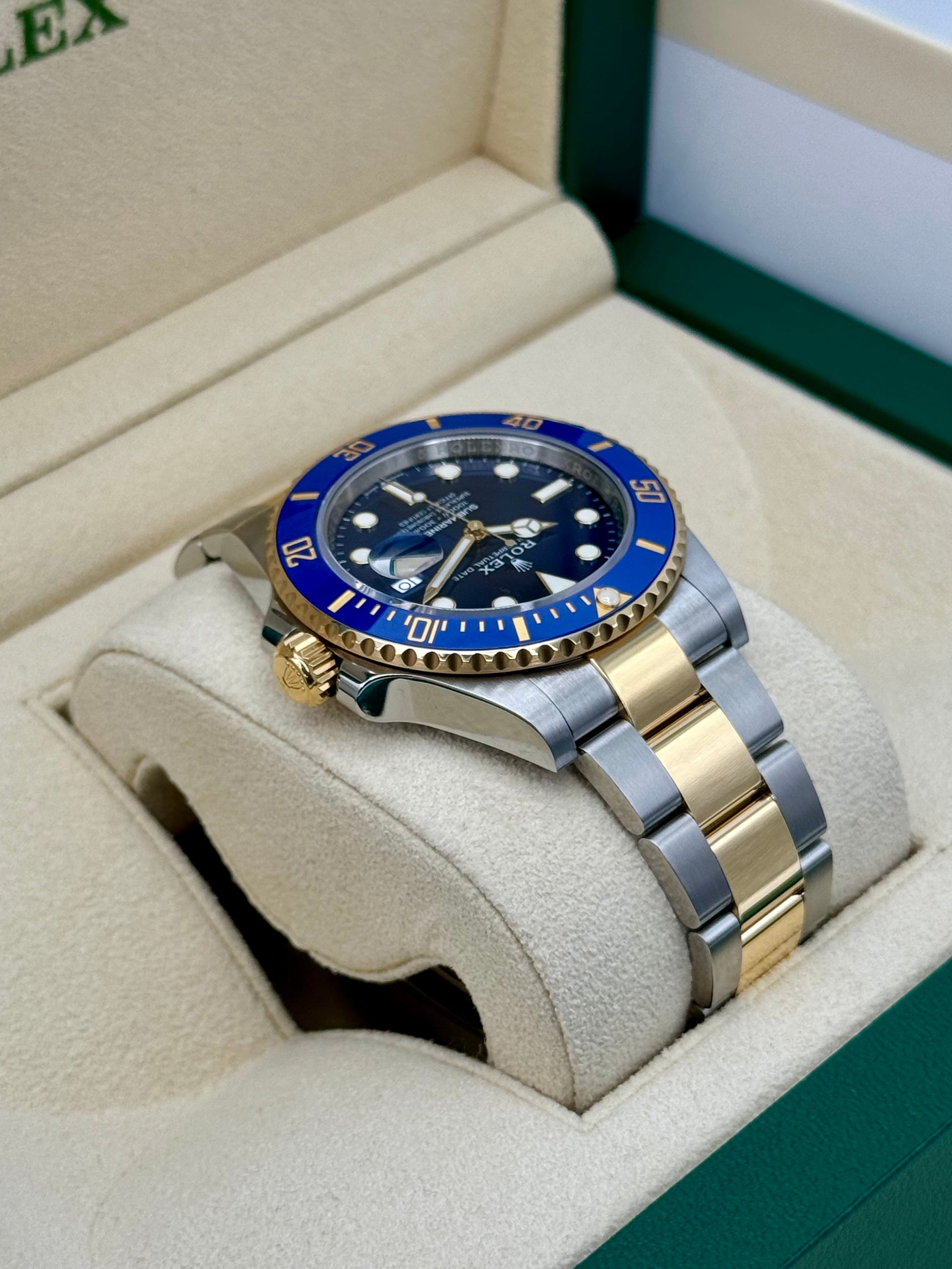 2023 Rolex Submariner "Bluesy" 41mm 126613LB Two-Tone Blue Dial - MyWatchLLC