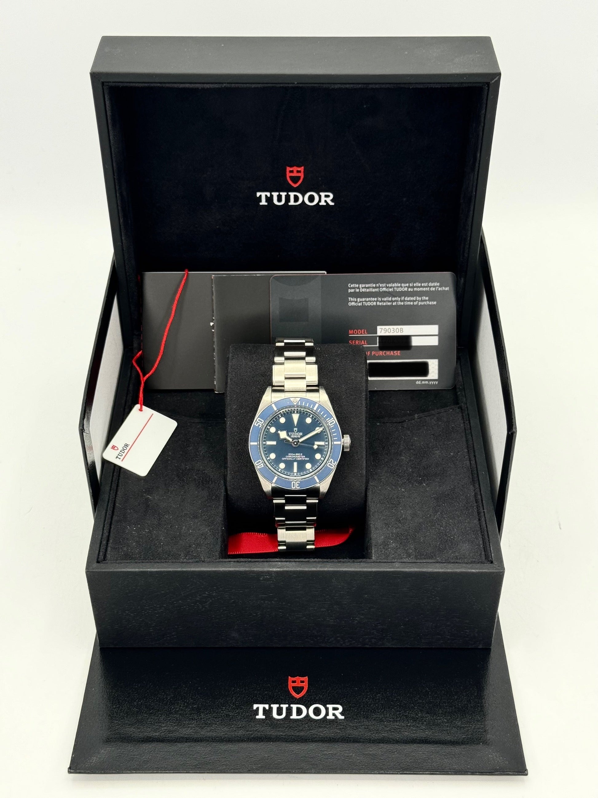 2020 Tudor Black Bay Fifty-Eight 39mm 79030B Stainless Steel Blue Dial - MyWatchLLC