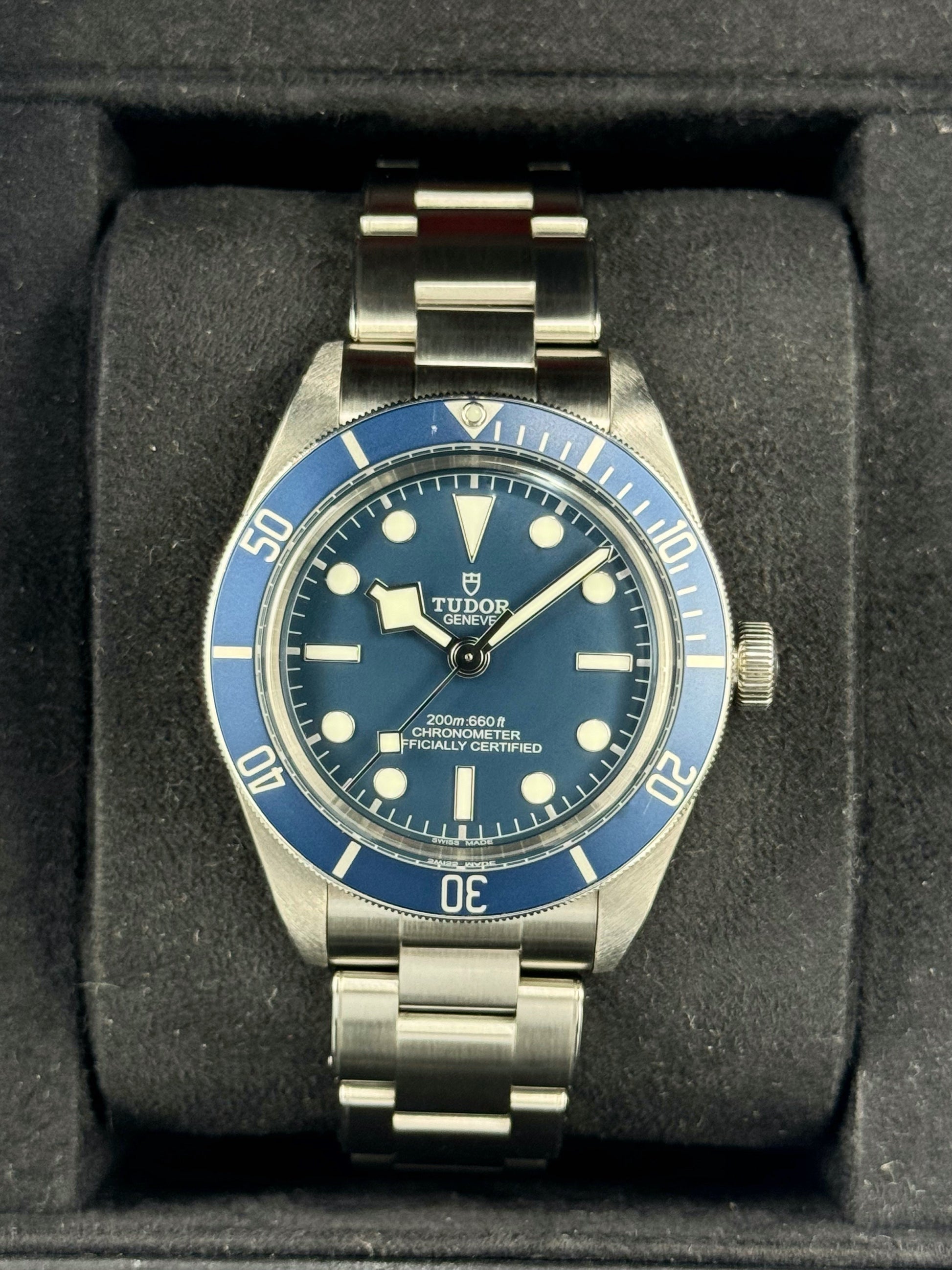 2020 Tudor Black Bay Fifty-Eight 39mm 79030B Stainless Steel Blue Dial - MyWatchLLC