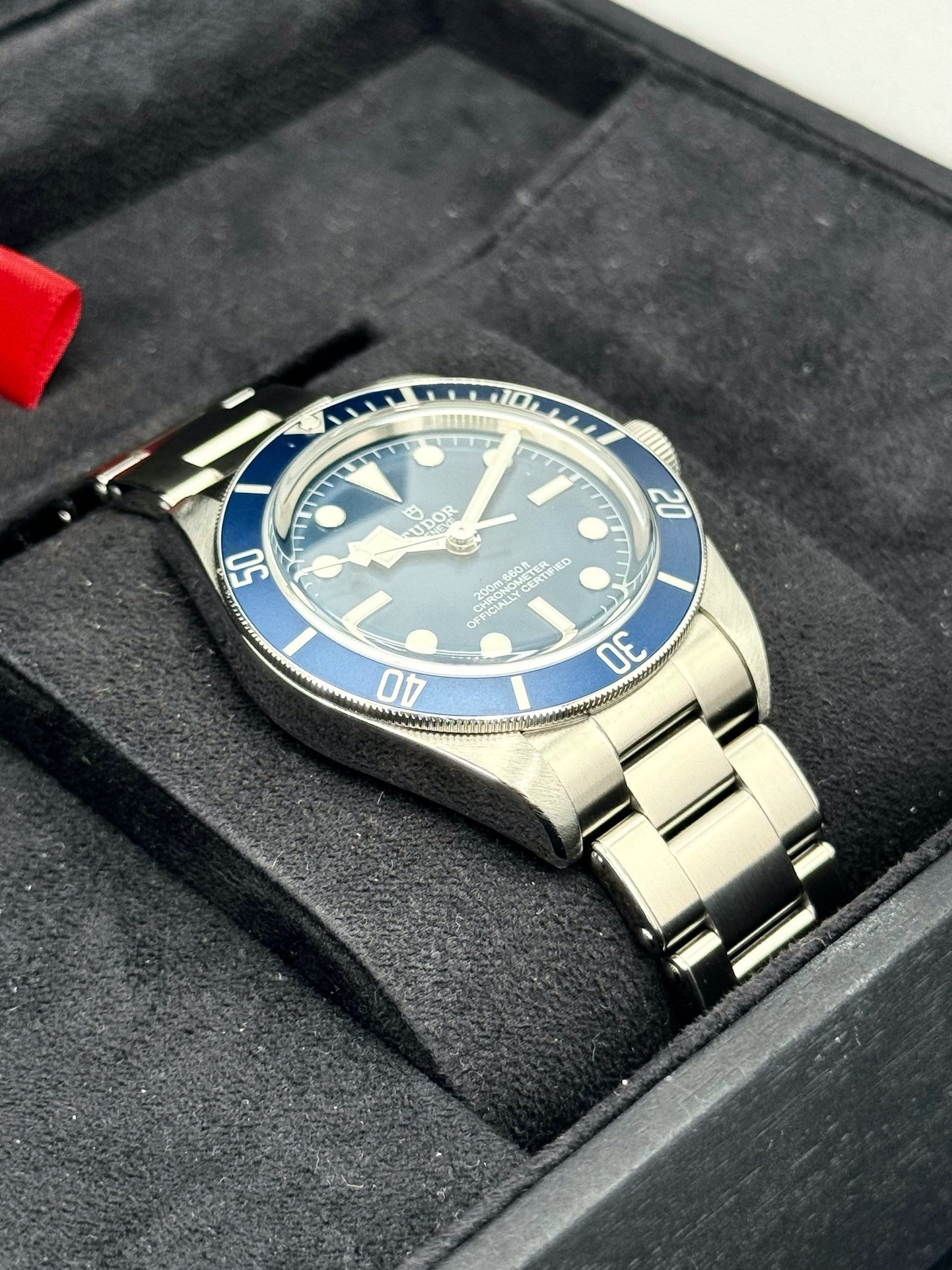 2020 Tudor Black Bay Fifty-Eight 39mm 79030B Stainless Steel Blue Dial - MyWatchLLC