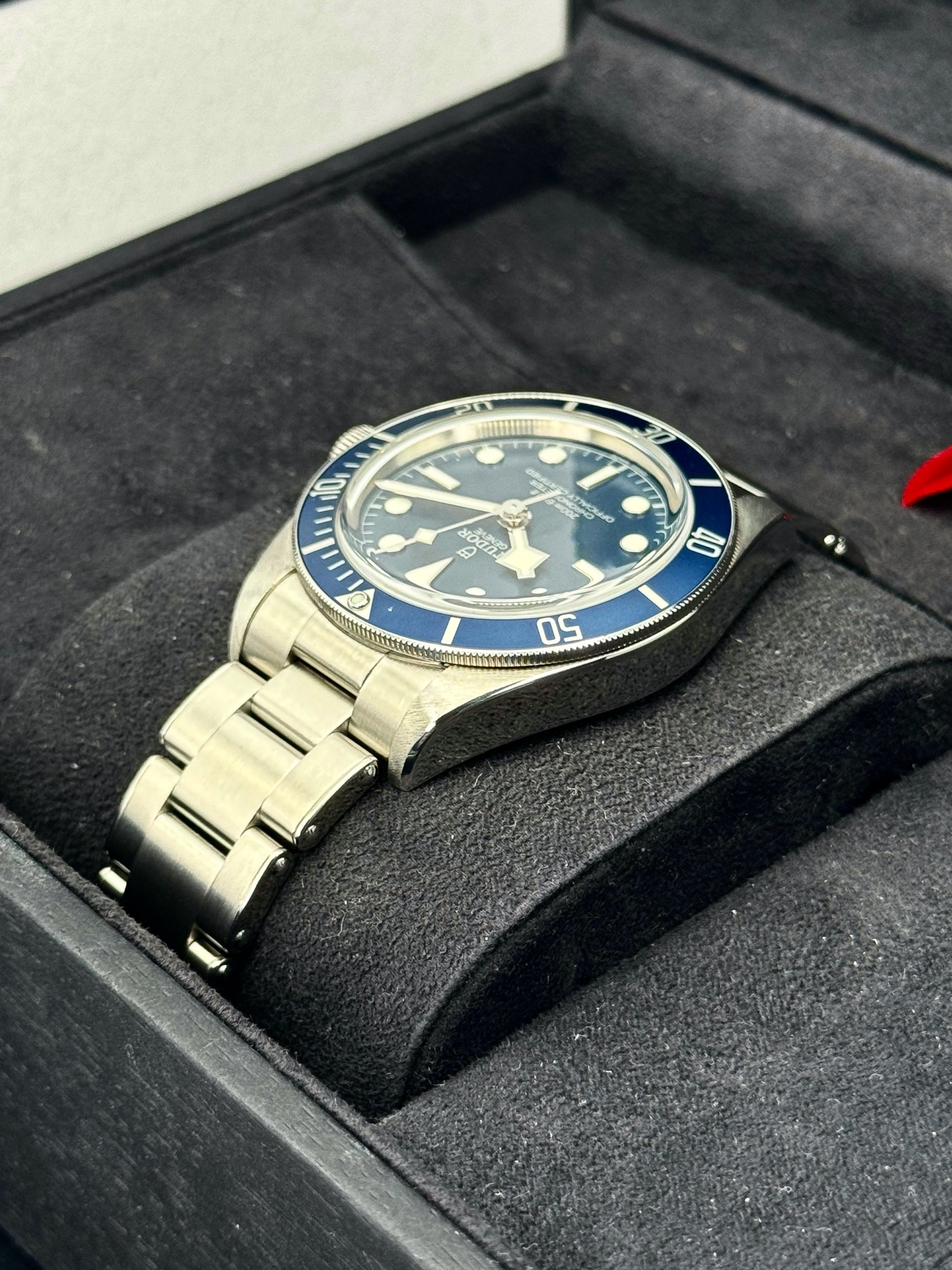 2020 Tudor Black Bay Fifty-Eight 39mm 79030B Stainless Steel Blue Dial - MyWatchLLC