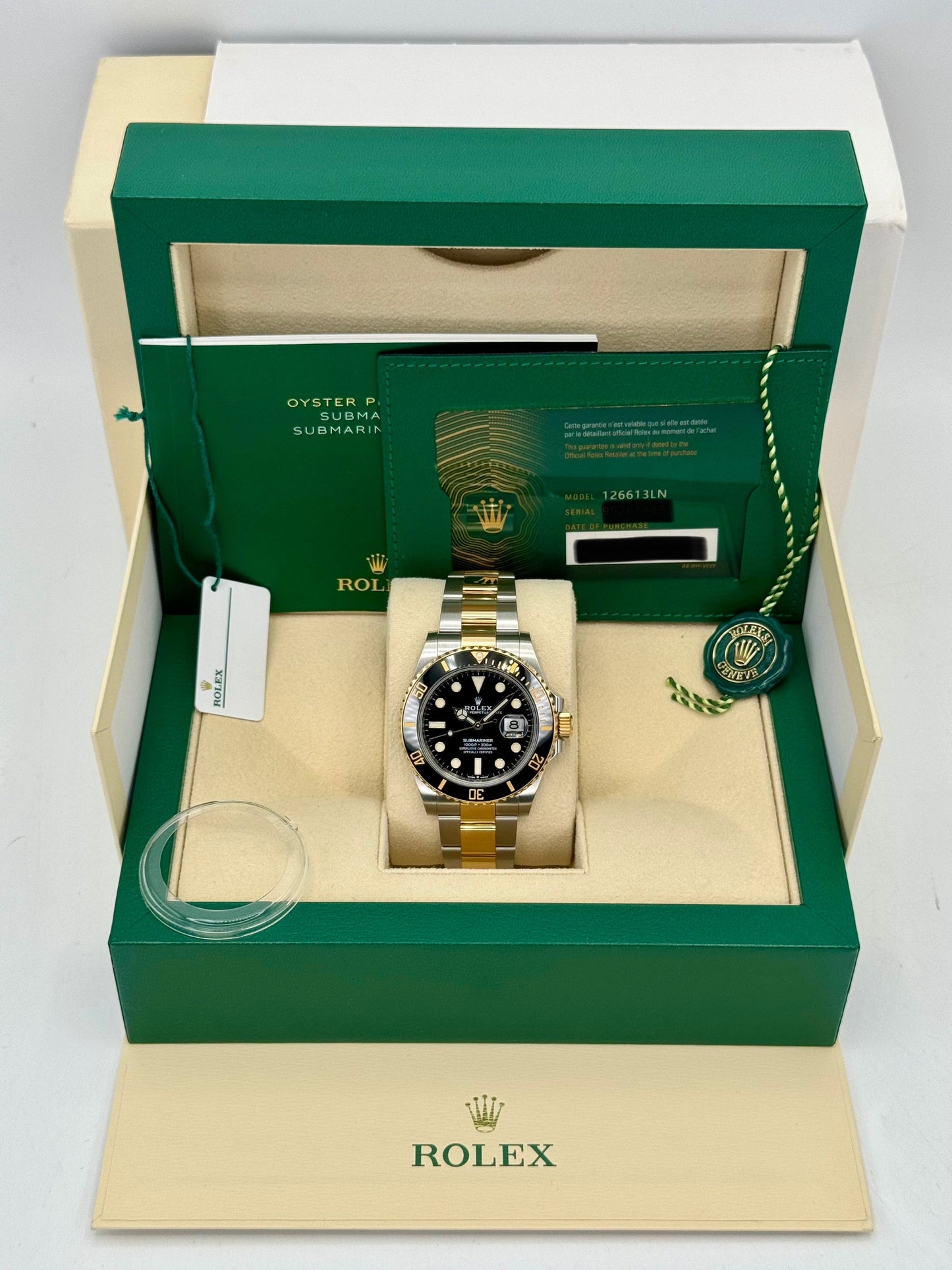 2023 Rolex Submariner 41mm 126613LN Two-Tone Black Dial - MyWatchLLC