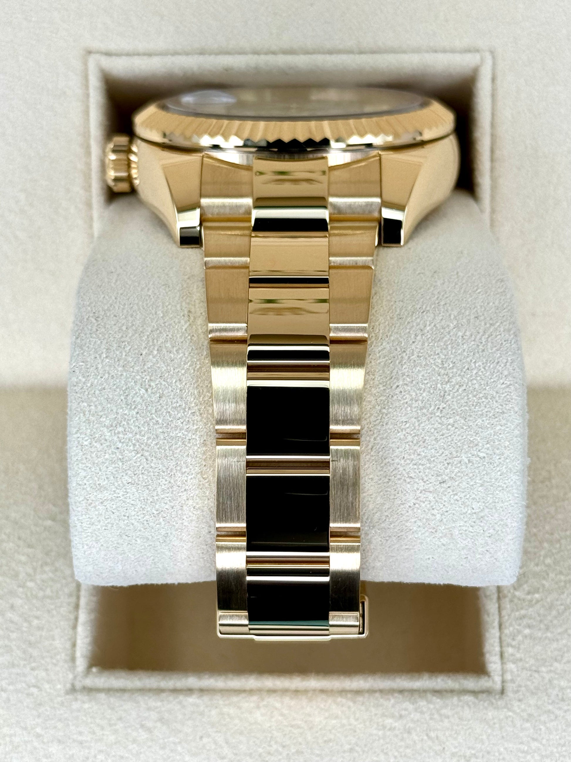 2022 Rolex Sky-Dweller 42mm 326938 Yellow Gold White Dial - MyWatchLLC