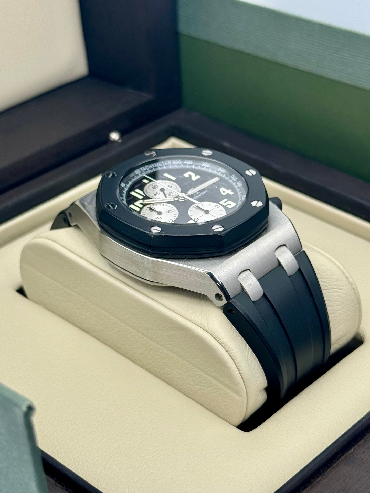 2006 Audemars Piguet  Royal Oak  42mm 25940SK Offshore Black Dial - MyWatchLLC