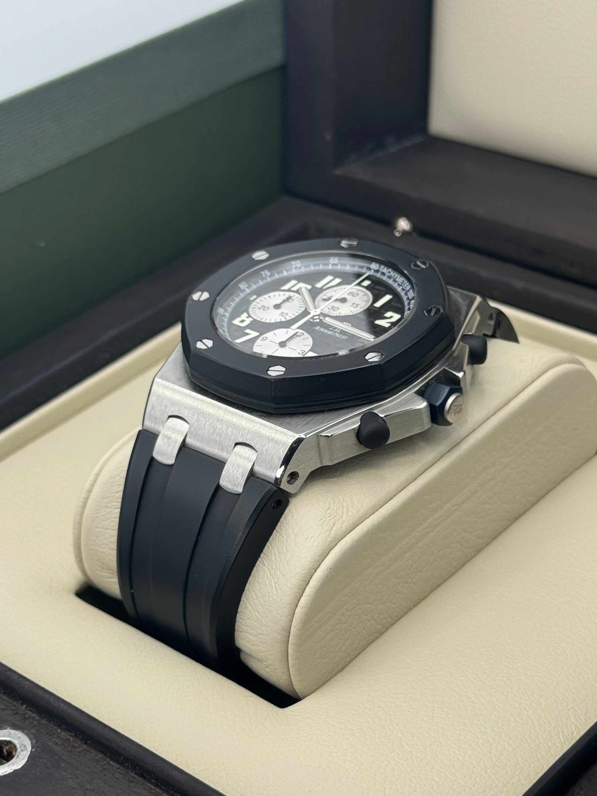 2006 Audemars Piguet  Royal Oak  42mm 25940SK Offshore Black Dial - MyWatchLLC