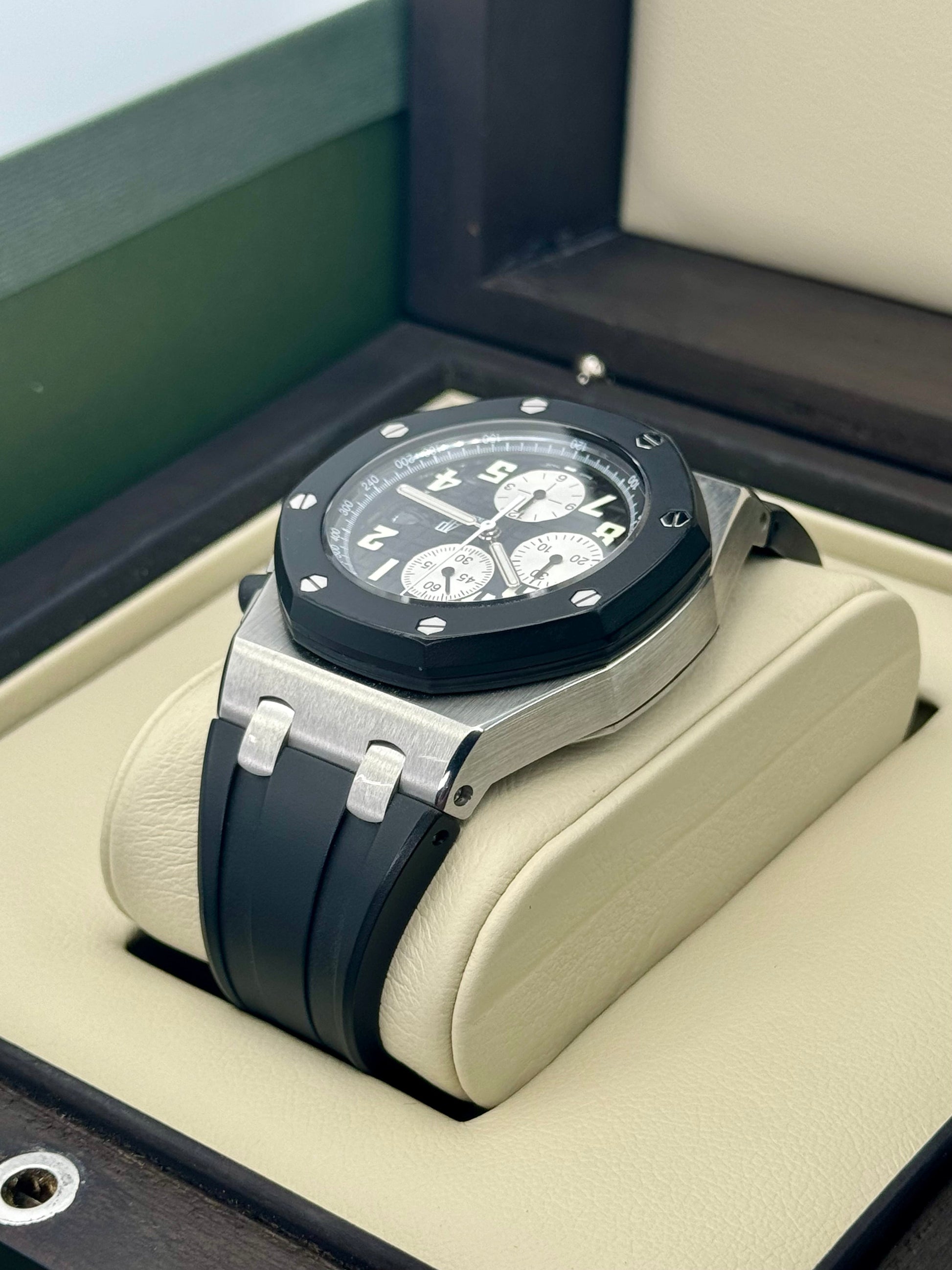 2006 Audemars Piguet  Royal Oak  42mm 25940SK Offshore Black Dial - MyWatchLLC
