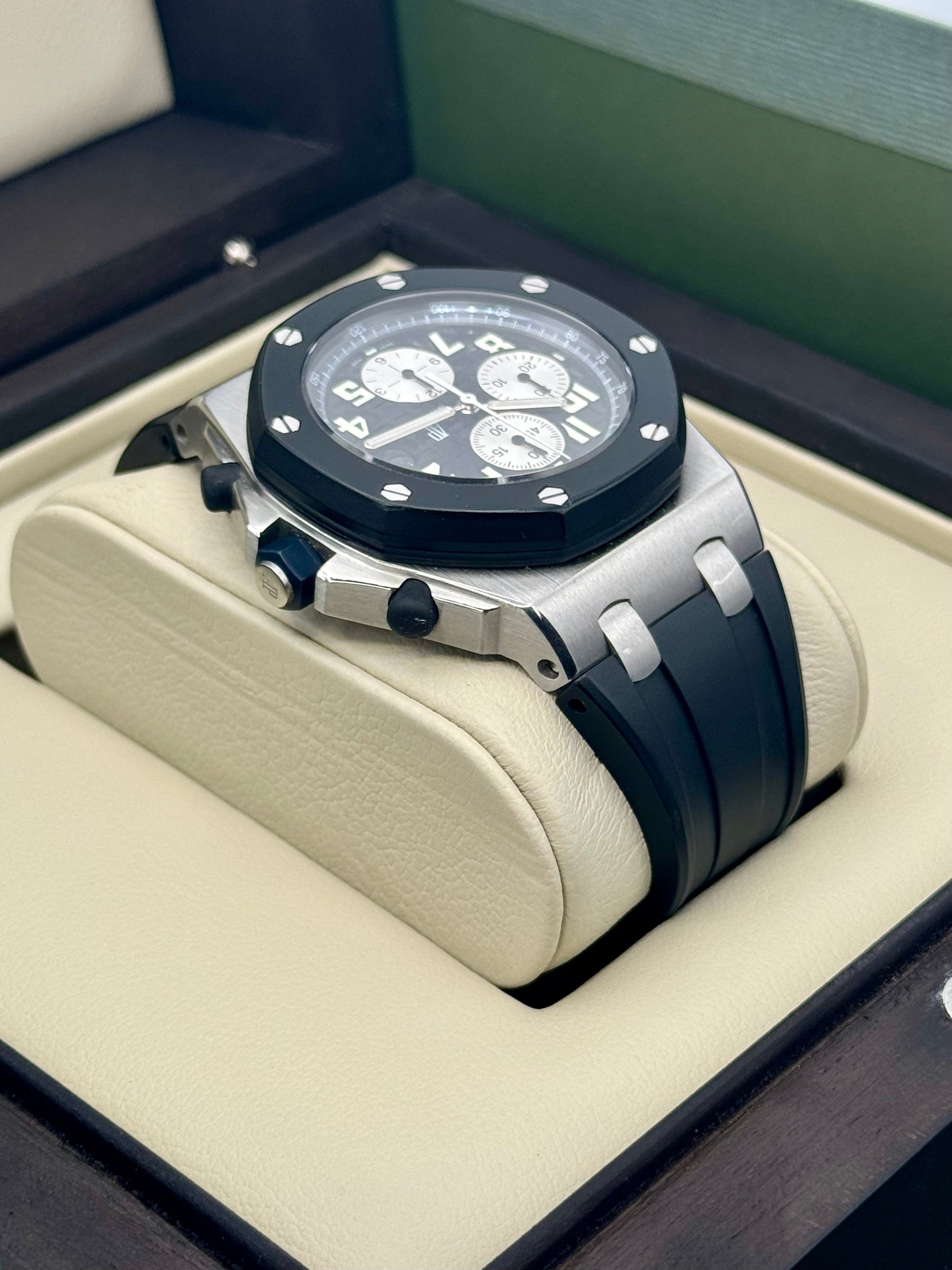 2006 Audemars Piguet  Royal Oak  42mm 25940SK Offshore Black Dial - MyWatchLLC