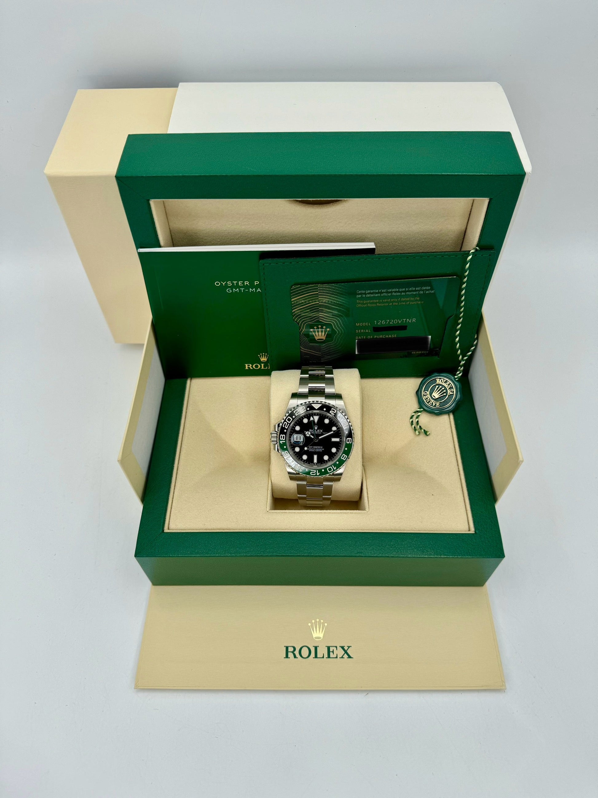 NEW 2024 GMT-Master II “Spriteâ€?40mm 126720VTNR Oyster - MyWatchLLC