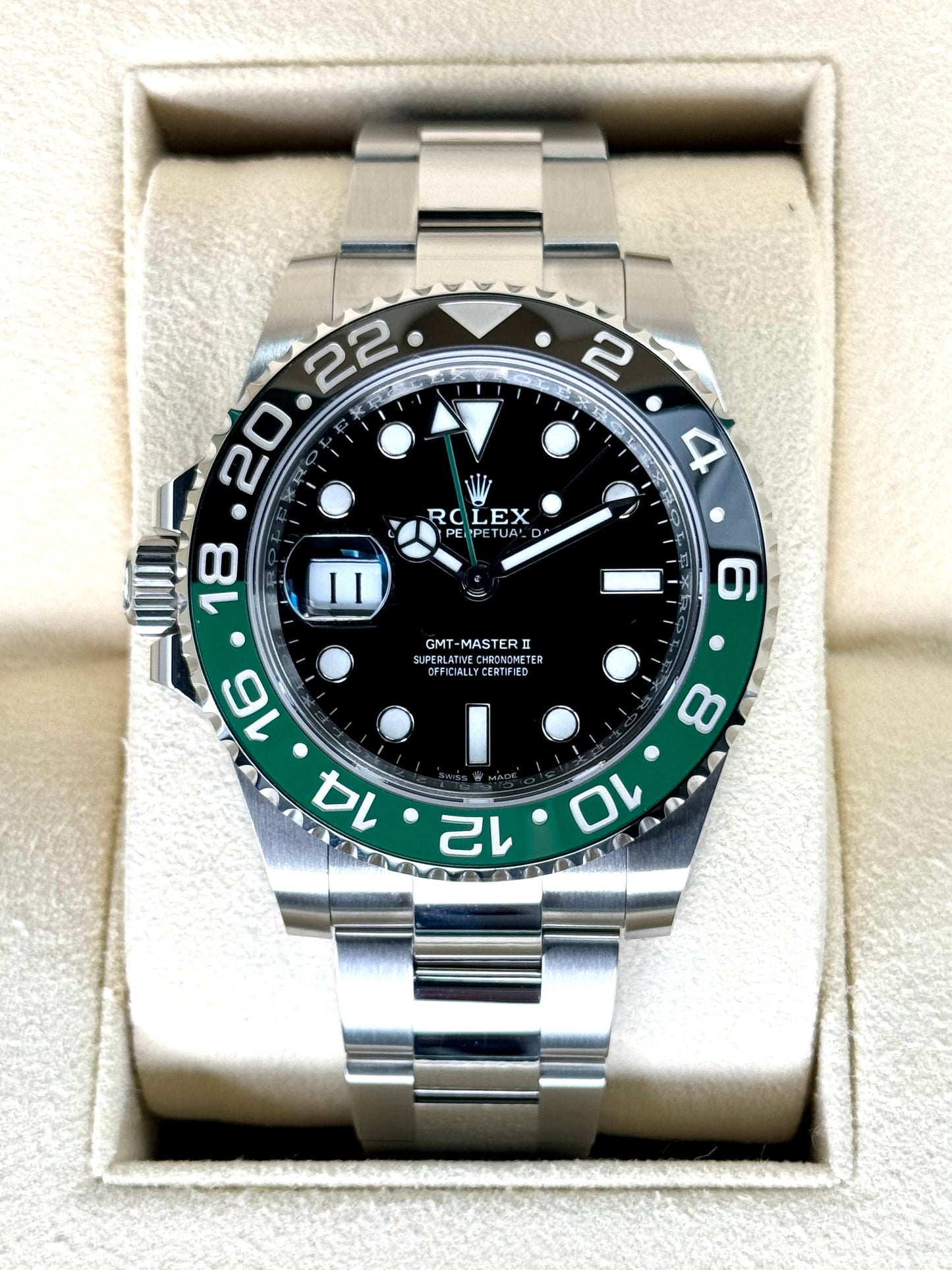 NEW 2024 GMT-Master II “Spriteâ€?40mm 126720VTNR Oyster - MyWatchLLC