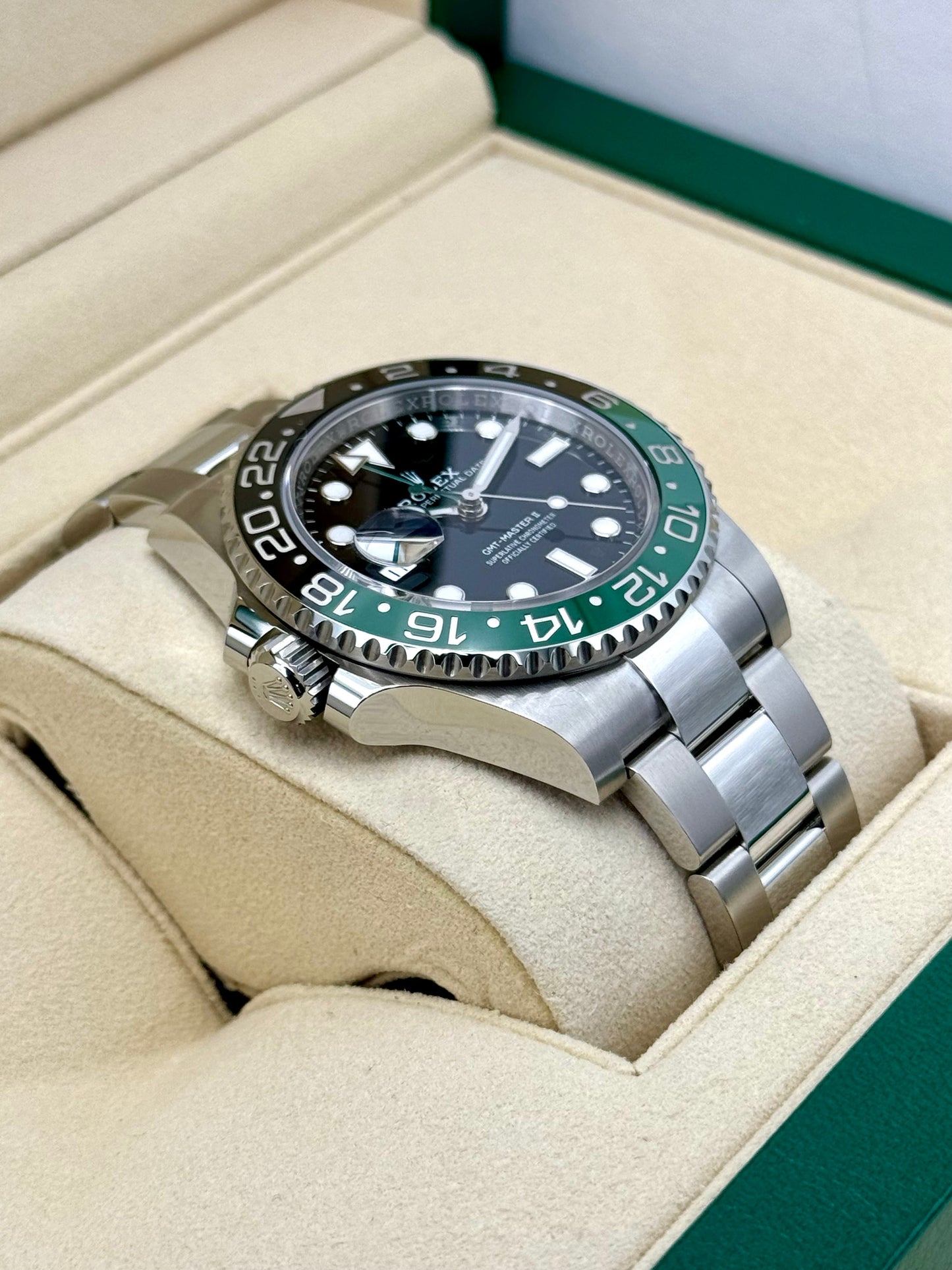 NEW 2024 GMT-Master II “Spriteâ€?40mm 126720VTNR Oyster - MyWatchLLC